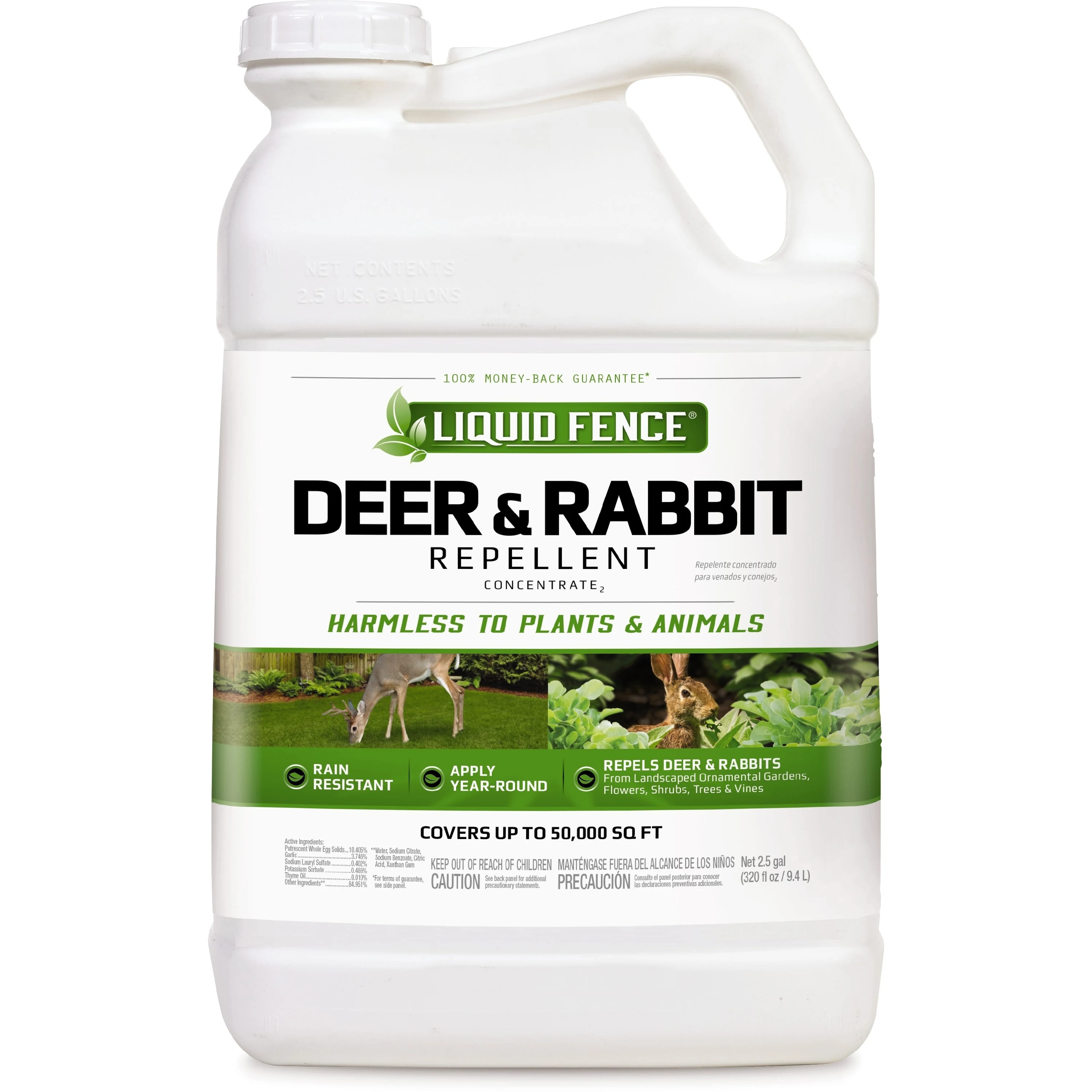UNITED INDUSTRIES CORPORATION Liquid Fence 2.5gal Conc Deer & Rabbit Repellent — Single Unit