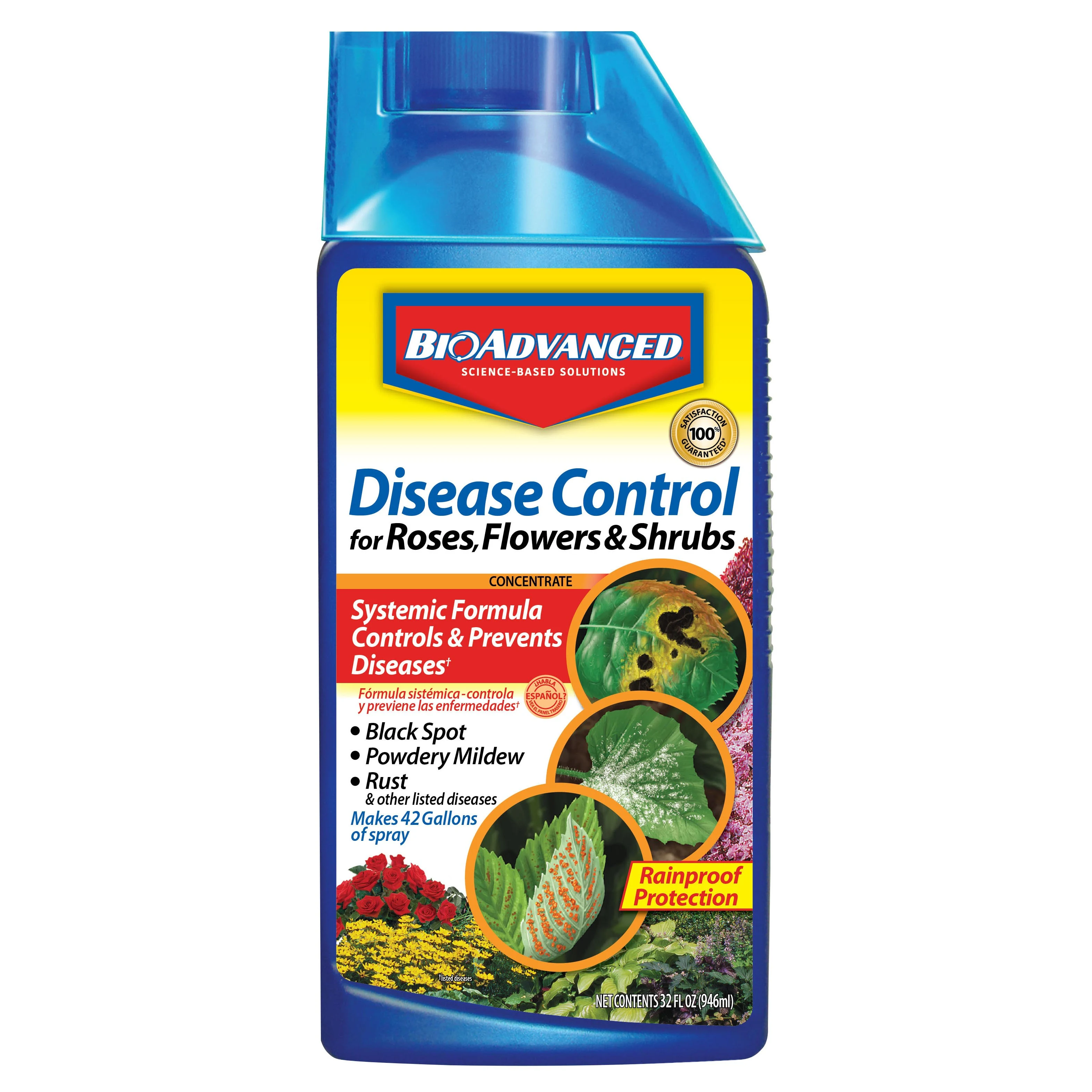 SBM LIFE SCIENCE CORP BioAdvanced 32oz Disease Control For Roses & Flowers Concentrate (Keywords: Bayer ) — Single Unit