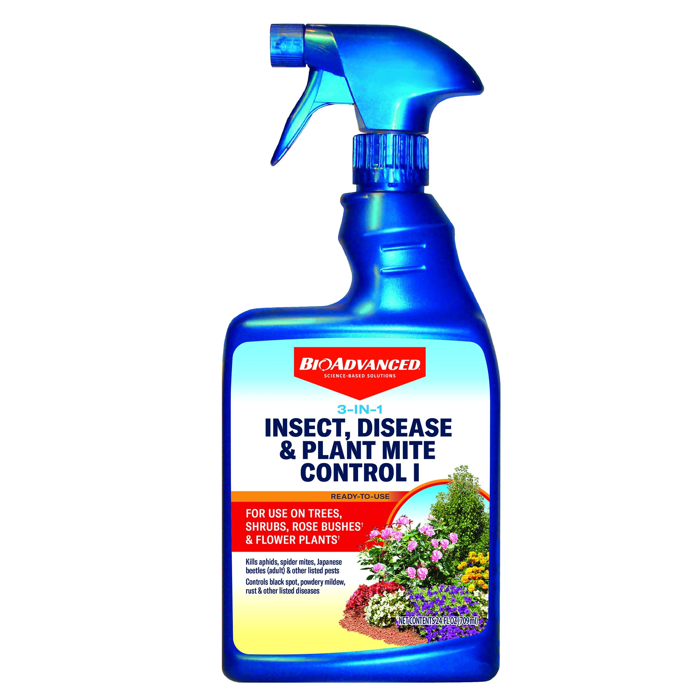 SBM LIFE SCIENCE CORP BioAdvanced 24oz 3-In-1 Insect Disease Mite RTU — Single Unit