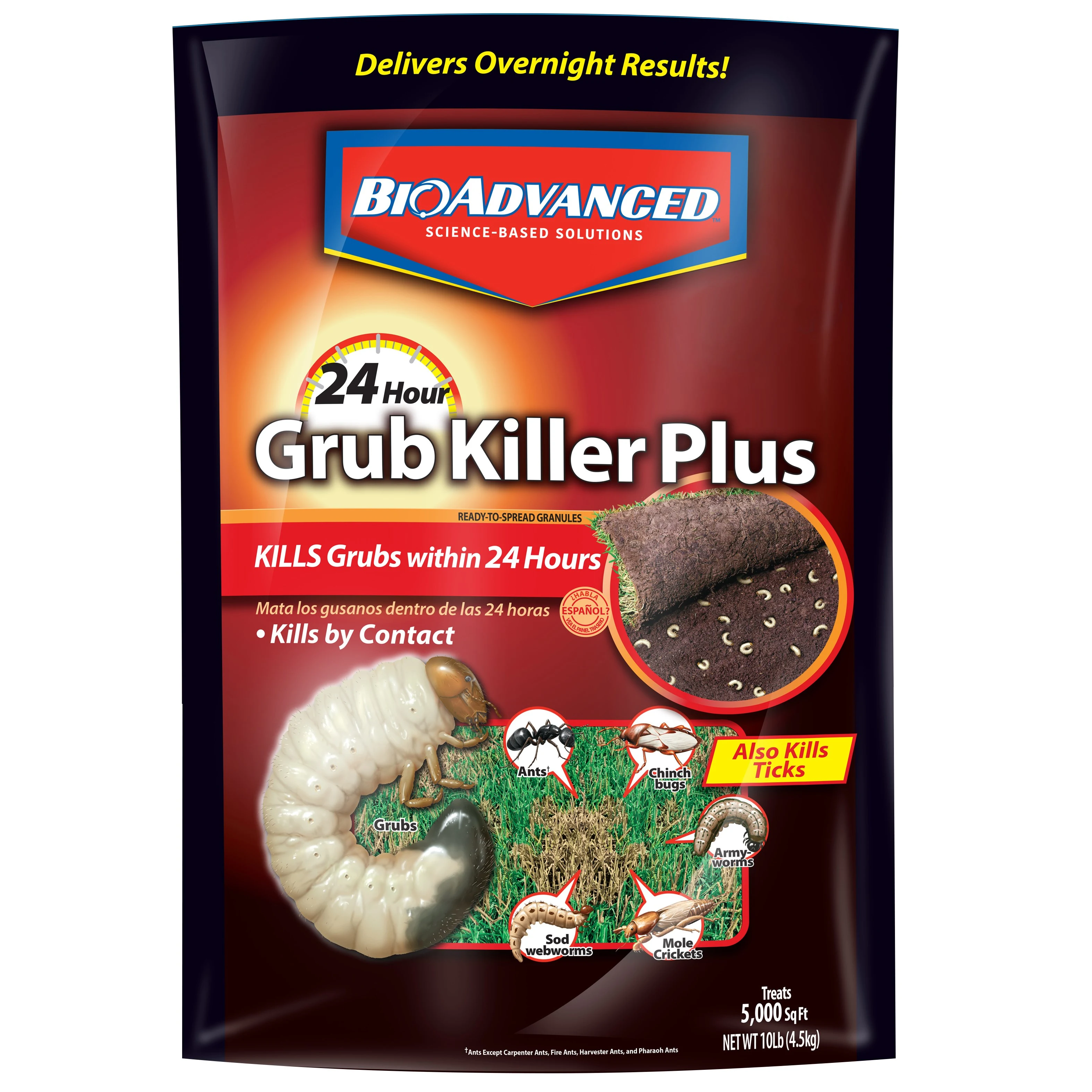 SBM LIFE SCIENCE CORP BioAdvanced 10# 24Hr Grub Control Gran — Single Unit