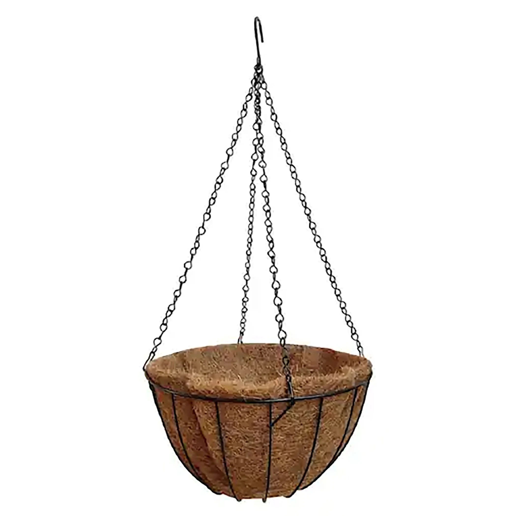 Austram 12" ProGro Planter with Chain Black — Single Unit