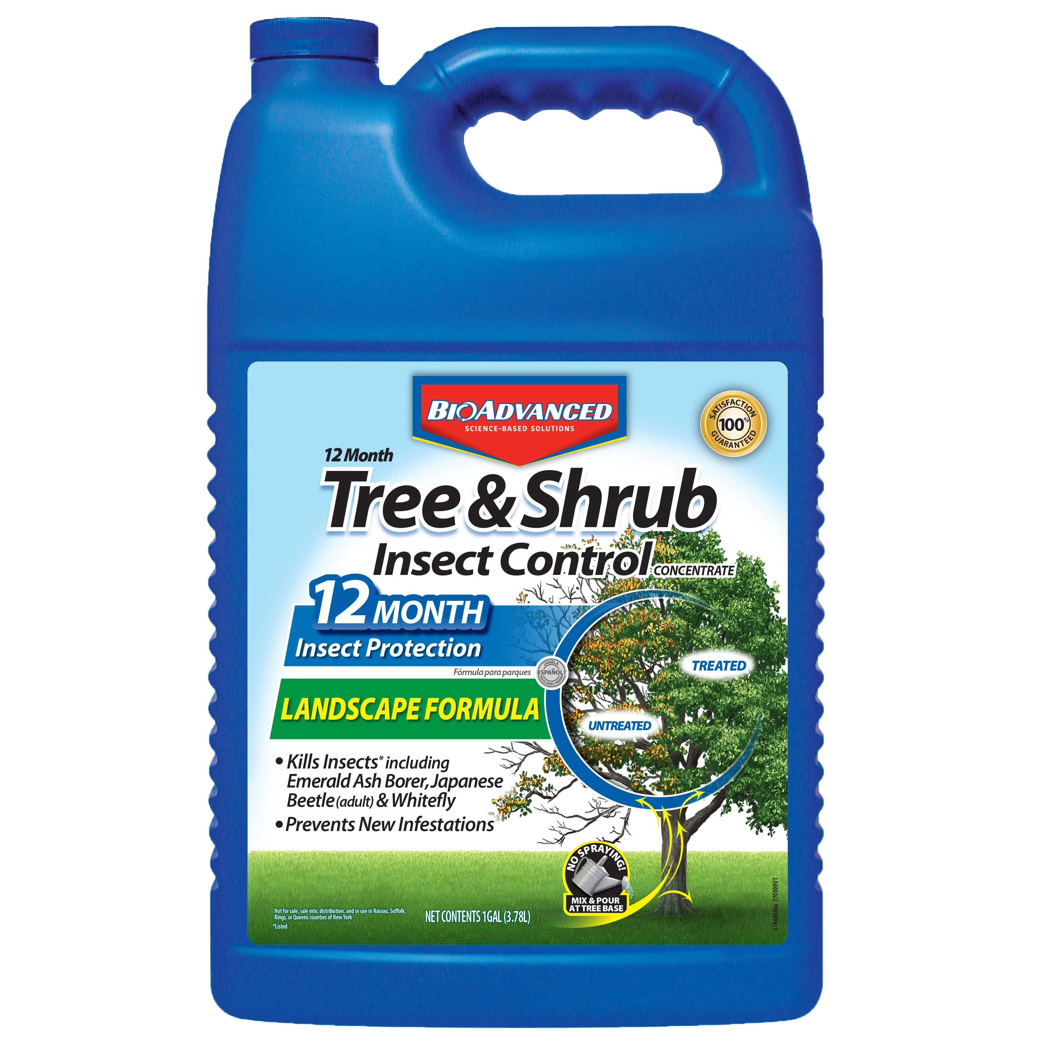 SBM LIFE SCIENCE CORP BioAdvanced 1gal 12 Month Tree & Shrub Insect Control II Concentrate (Keywords: Bayer ) — Single Unit