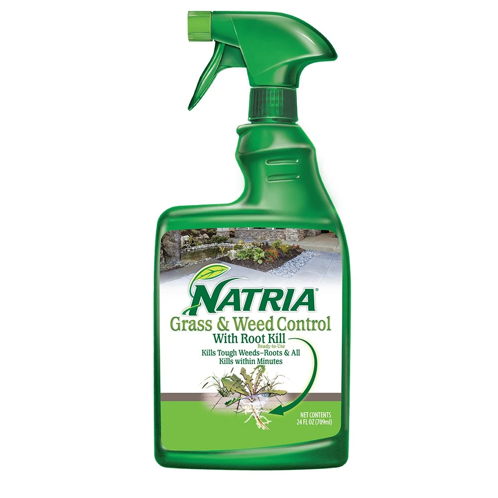 SBM LIFE SCIENCE CORP Natria 24oz Grass & Weed Root Kill RTU Green — Single Unit