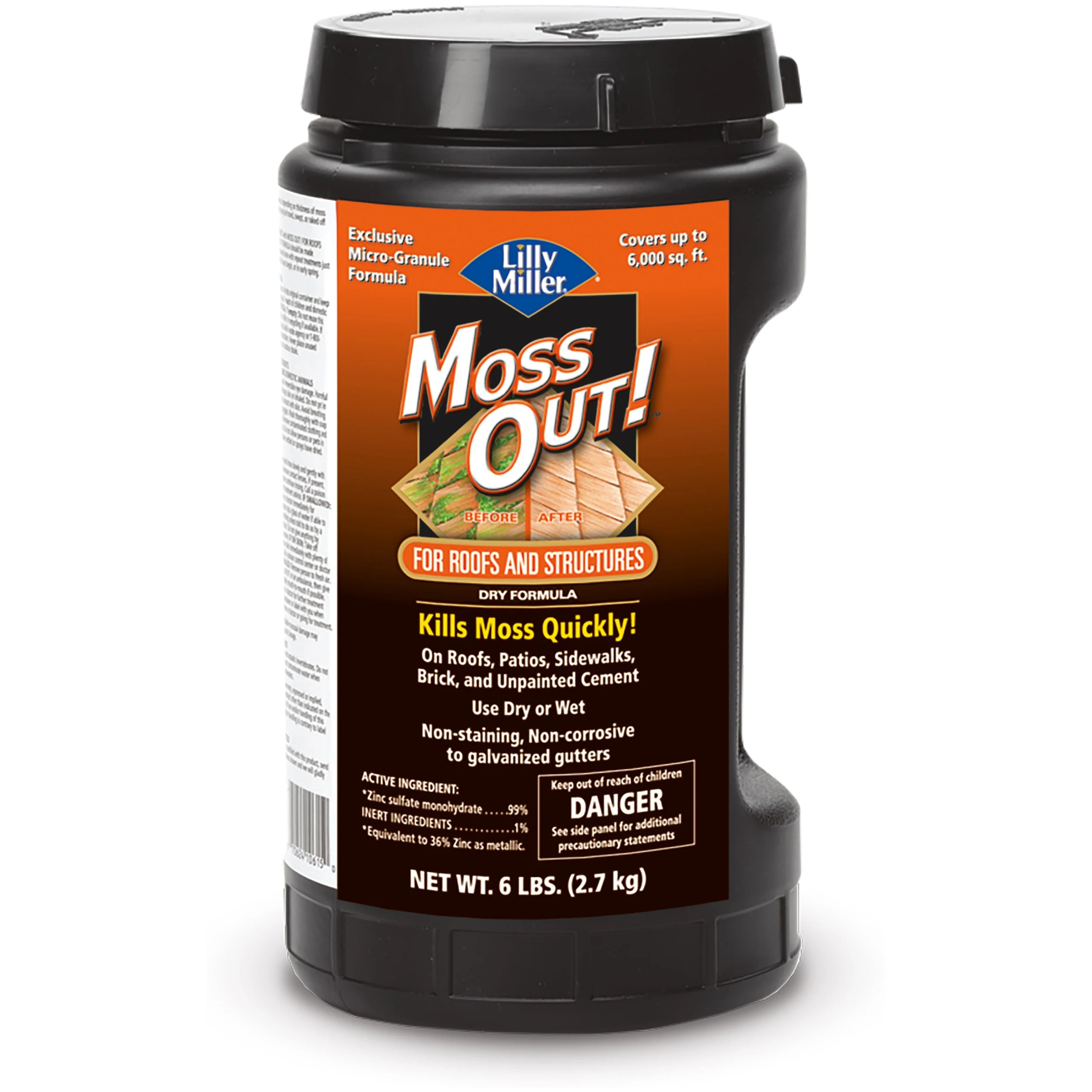EXCEL Lilly Miller 6# Moss Out For Roofs Dry Formula — Single Unit