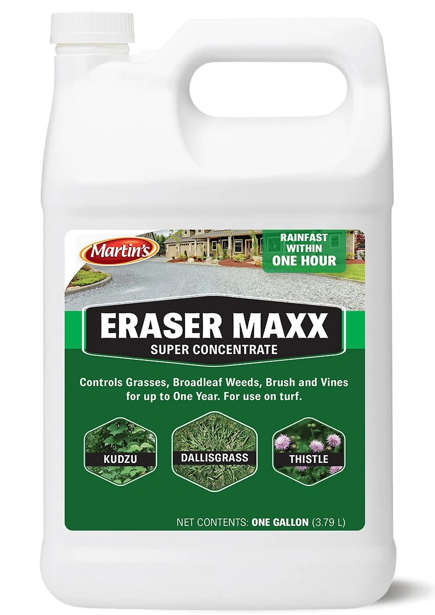 CONTROL SOLUTIONS, INC. Martin's 1gal Eraser Maxx Vegetation Killer Concentrate — Single Unit