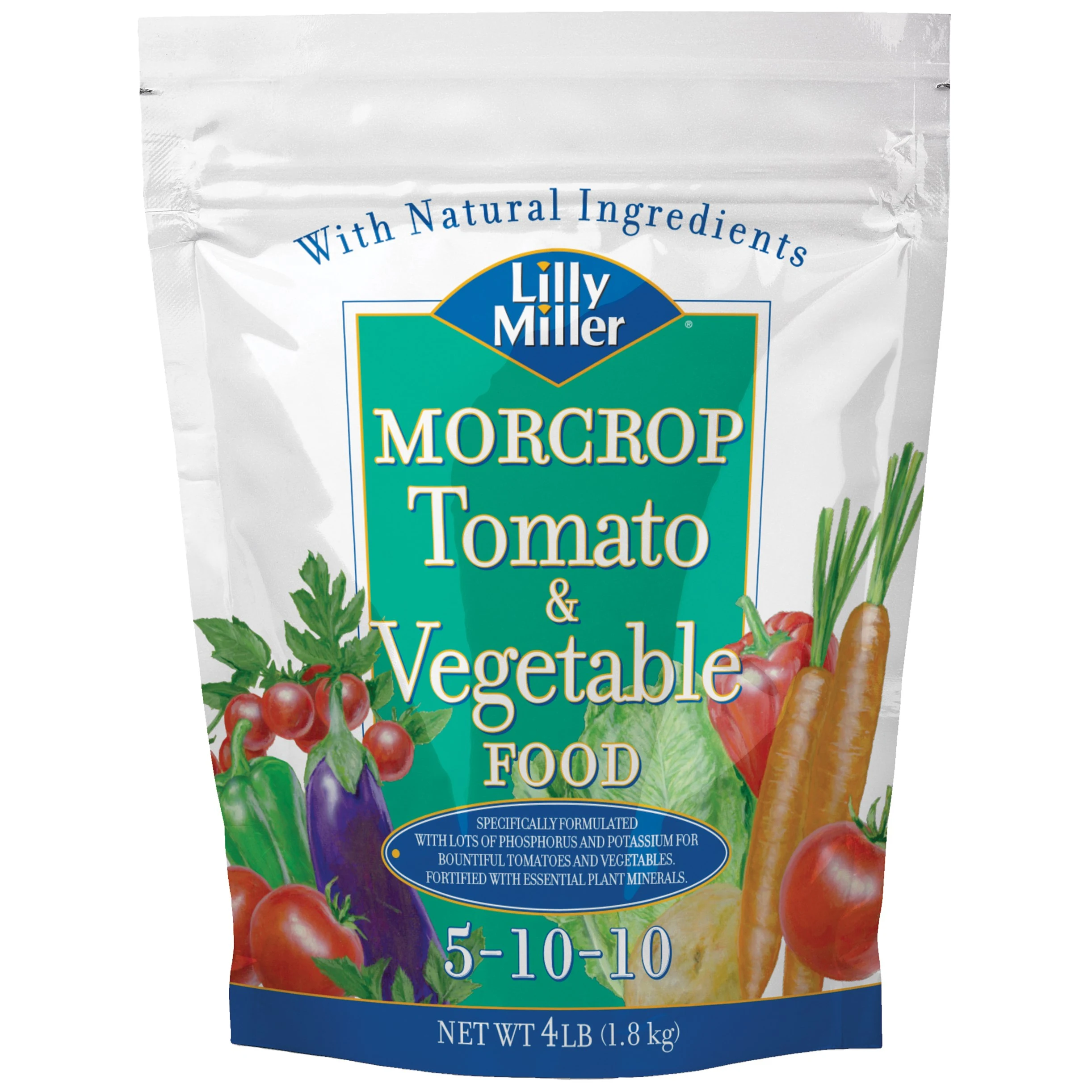 EXCEL Lilly Miller 4# Morcrop Tomato & Vegetable Food 5-10-10 — Single Unit