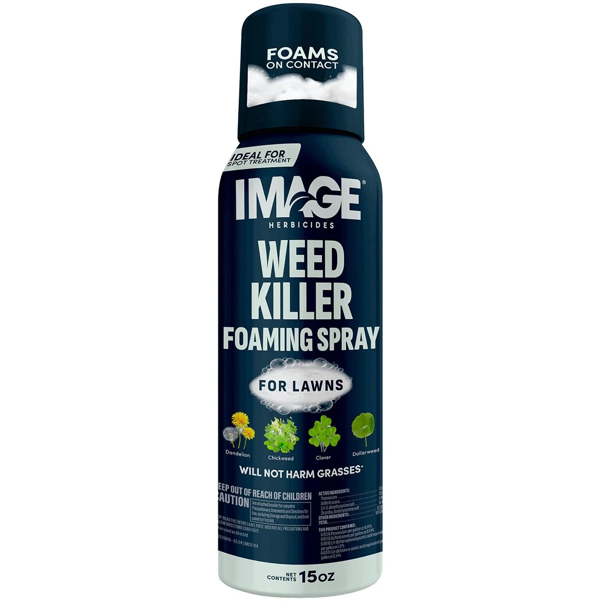 EXCEL Image 15oz Weed Killer Foaming Spray For Lawns 6/C — Single Unit