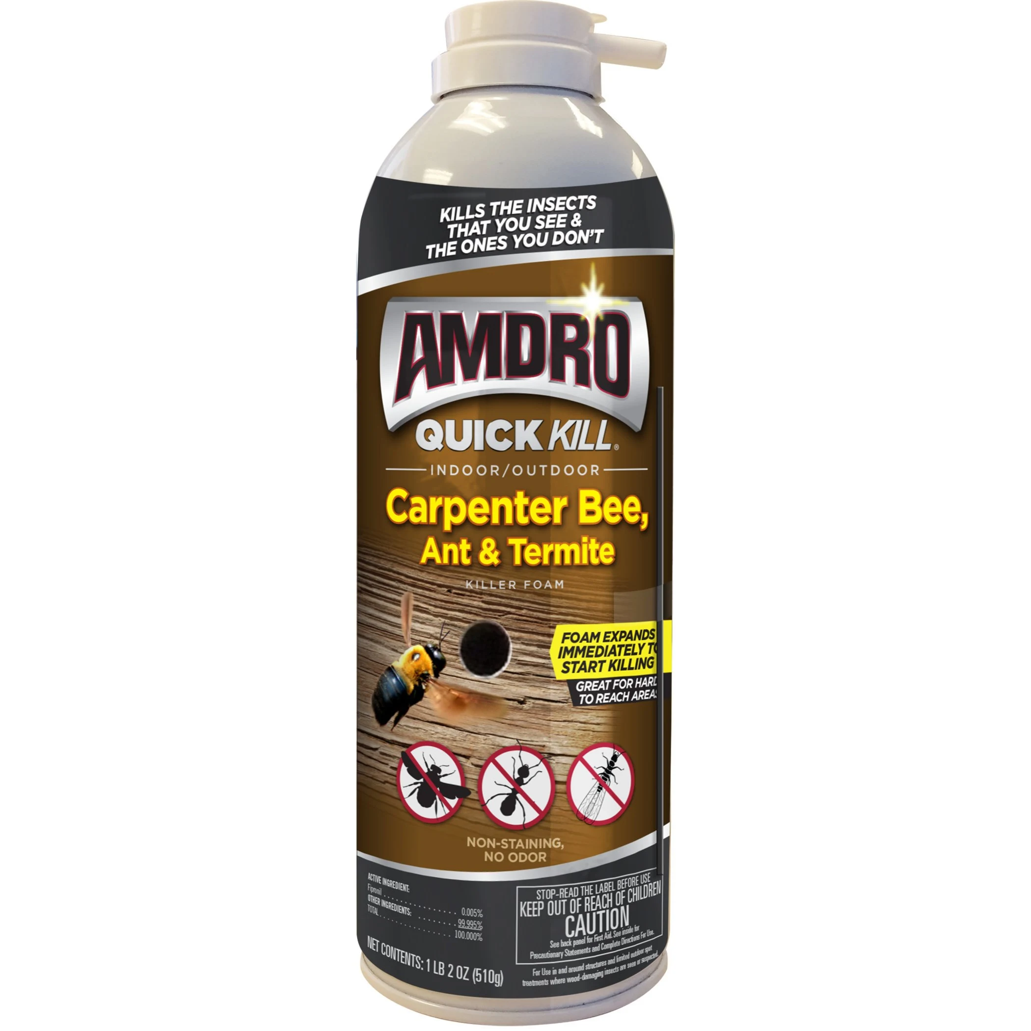 EXCEL Amdro 18oz Quick Kill Carpenter Bee Foam — Single Unit