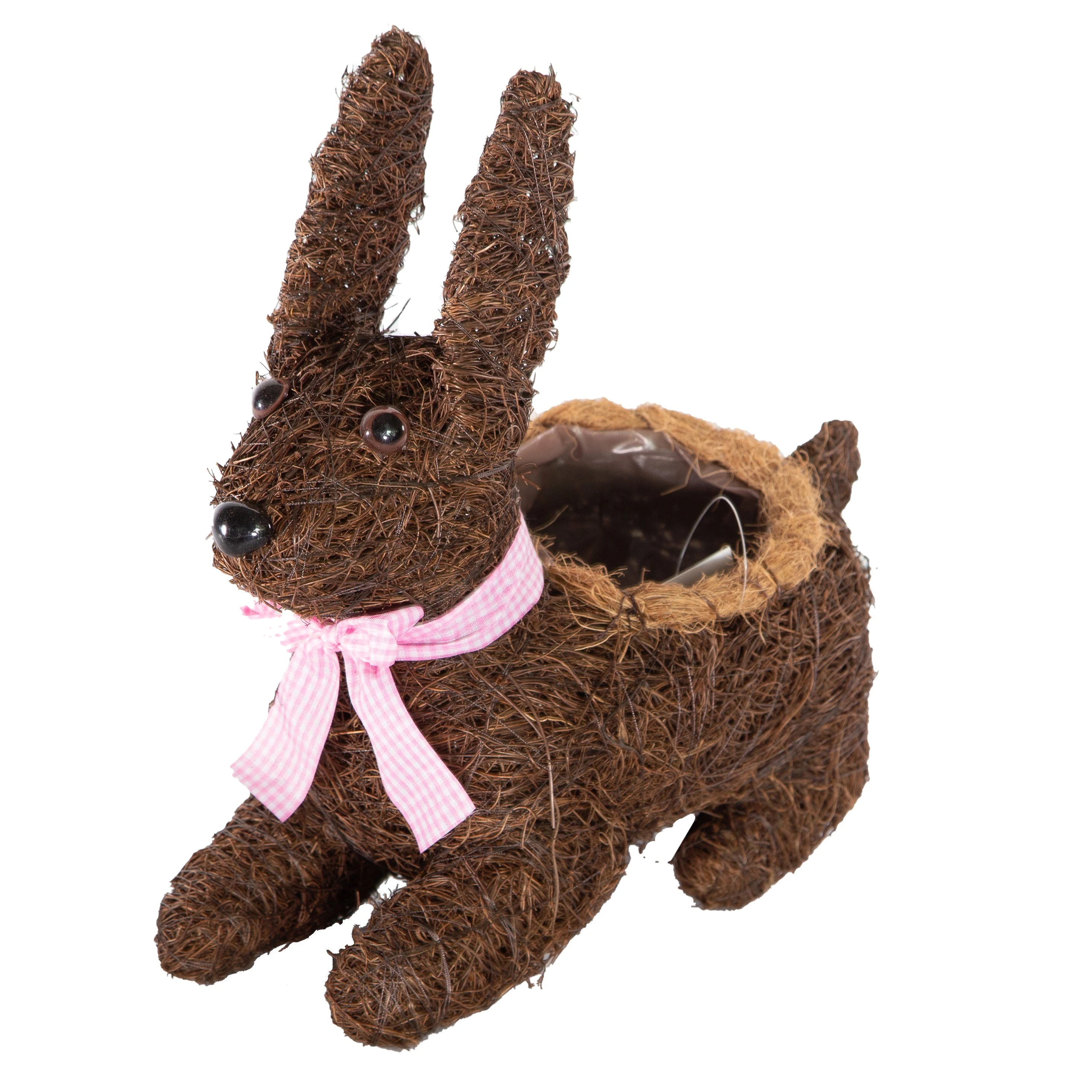 GUANGXI DU'AN DANYANG Gardener Select 5.5" Medium Straw Rabbit Topiary — Single Unit