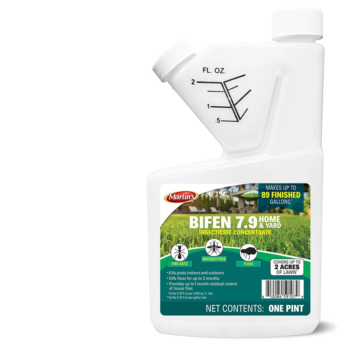 CONTROL SOLUTIONS, INC. Martin's 16oz Bifen 7.9 Home & Garden Insecticide Concentrate — Single Unit