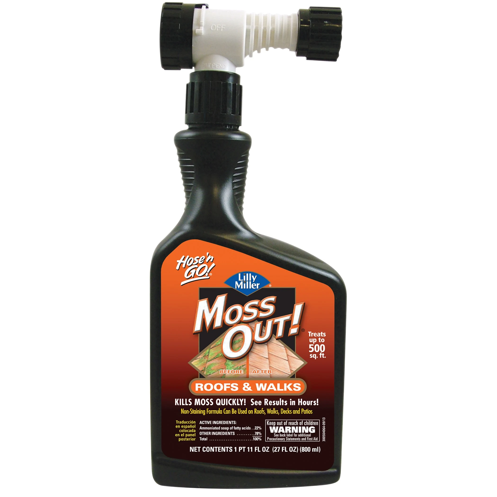 EXCEL Lilly Miller 27oz Moss Out for Roofs Walkways RTS — Single Unit