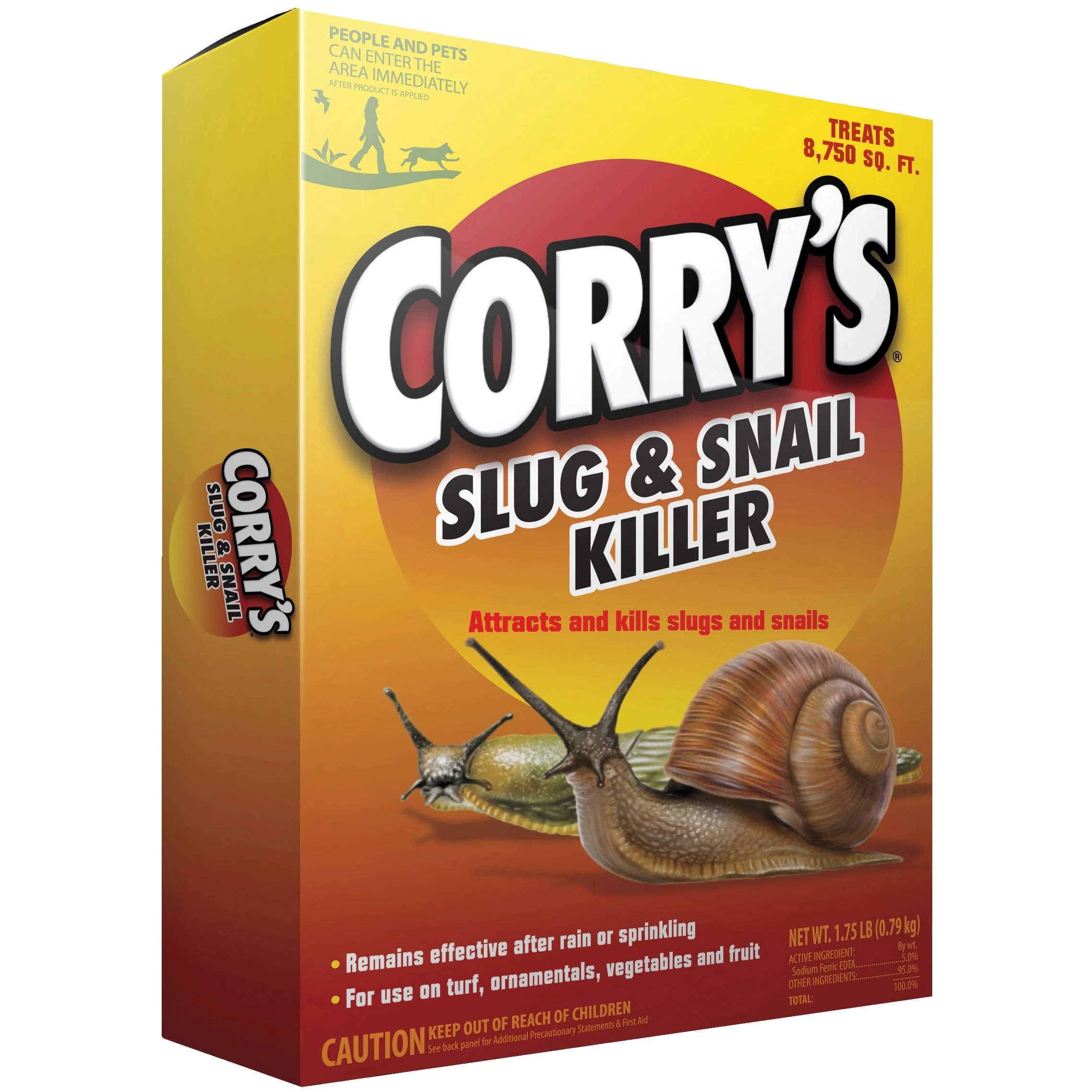 EXCEL Corry's 1.75# Slug & Snail Killer Bait — Single Unit
