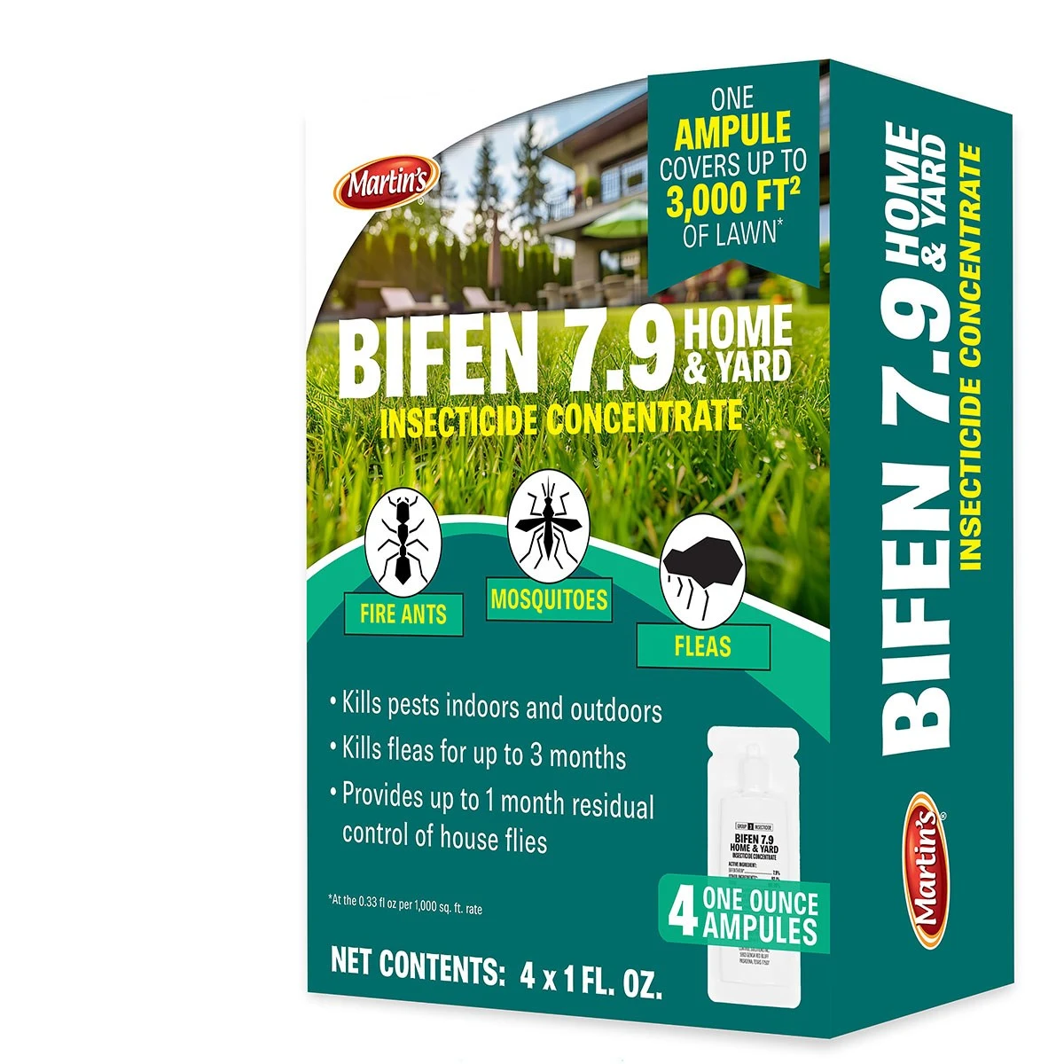 CONTROL SOLUTIONS, INC. Martin's 4oz Bifen 7.9 Home & Garden Insecticide Concentrate — Single Unit
