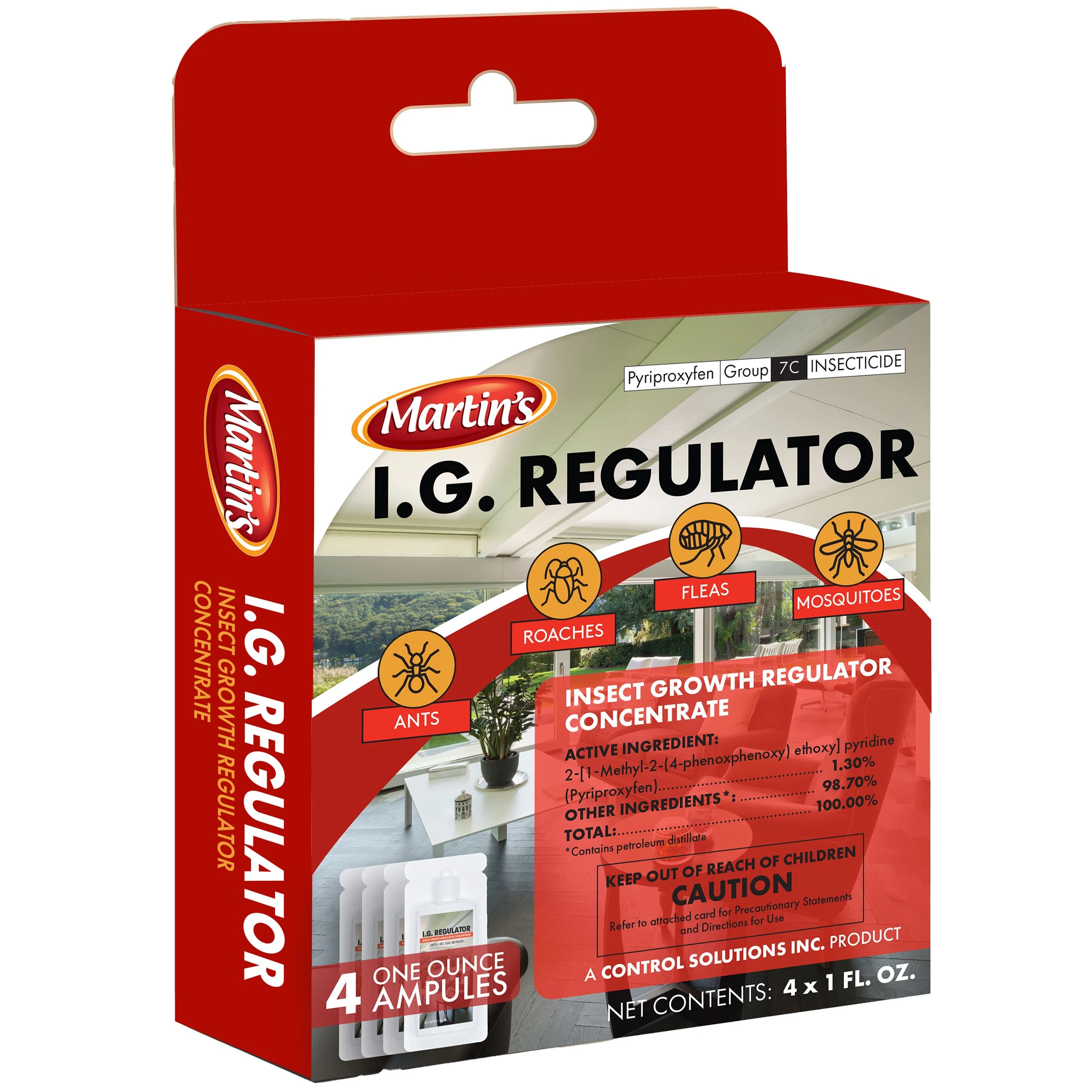 CONTROL SOLUTIONS, INC. Martin's 4oz IG Regulator Concentrate — Single Unit