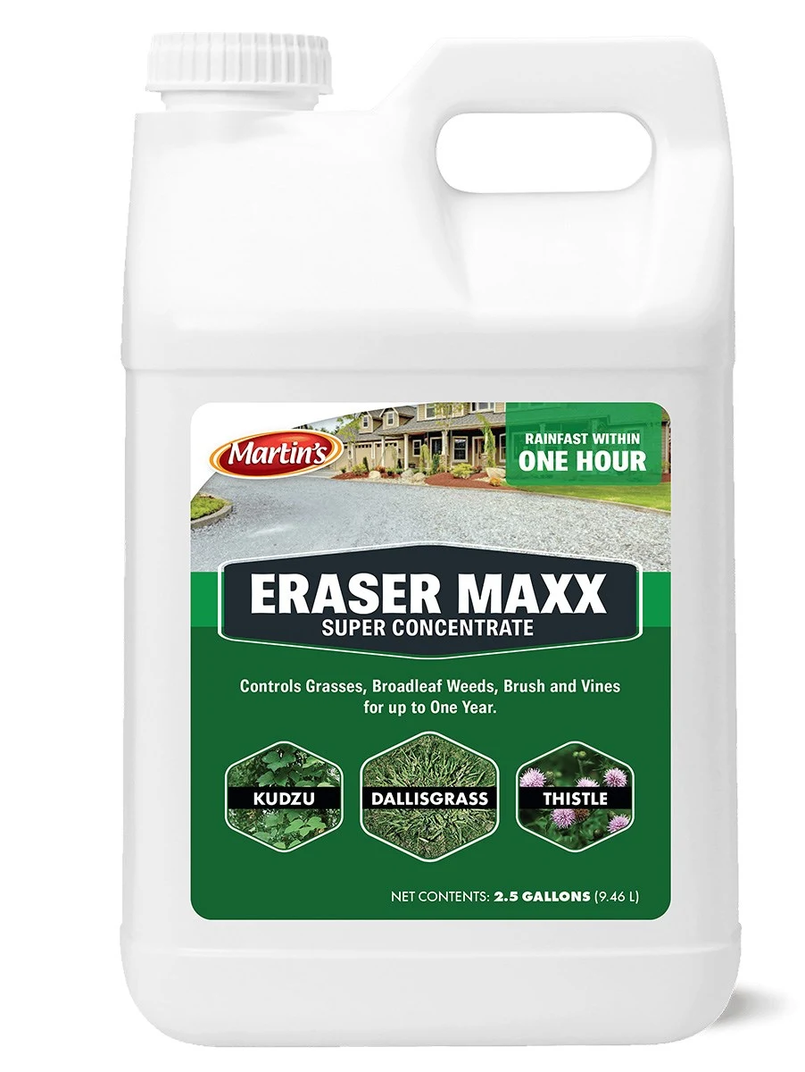 CONTROL SOLUTIONS, INC. Martin's 2.5gal Eraser Maxx Vegetation Killer Concentrate — Single Unit