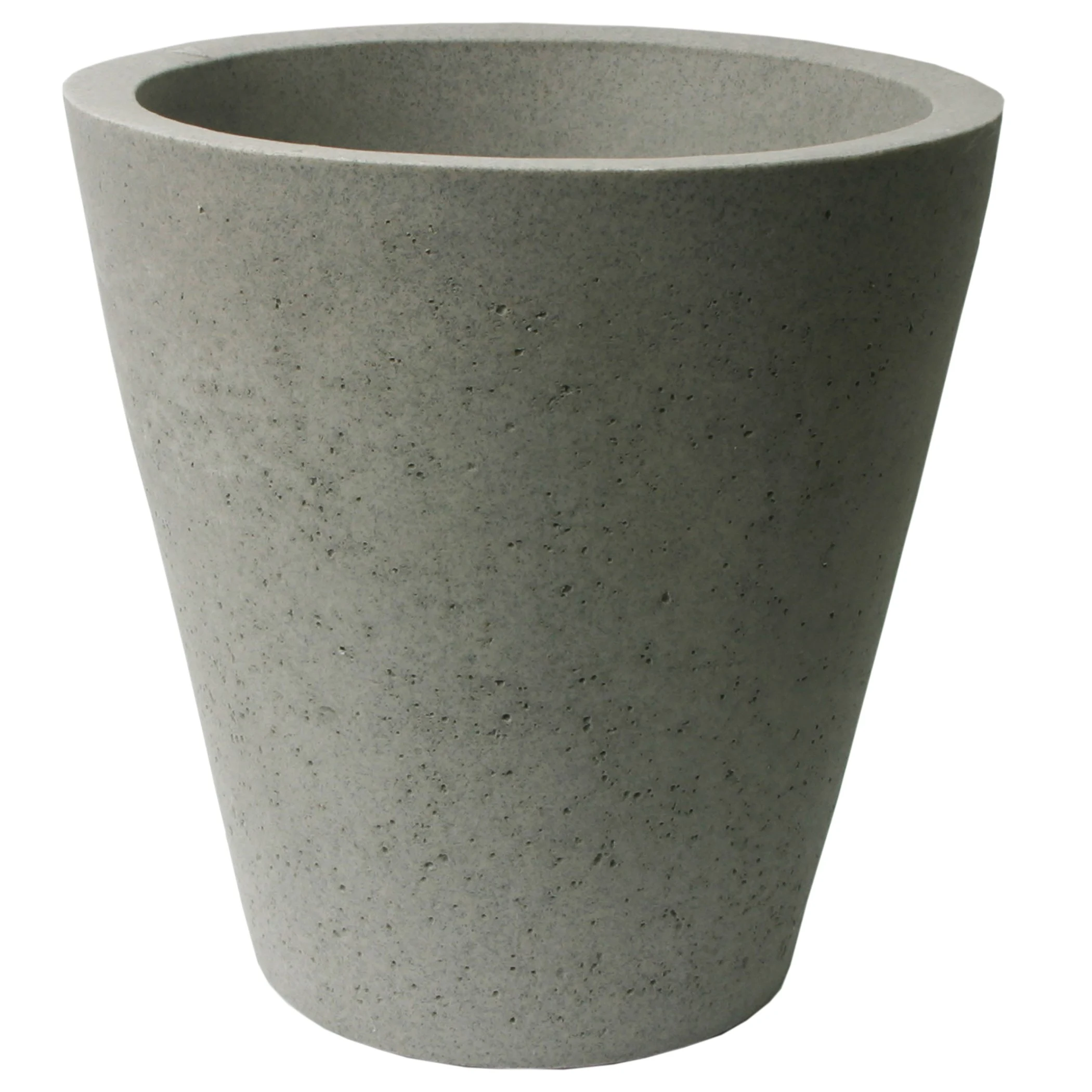 ALGREEN PRODUCTS Algreen 20" Crete Self Water Planter Warm Gray — Single Unit