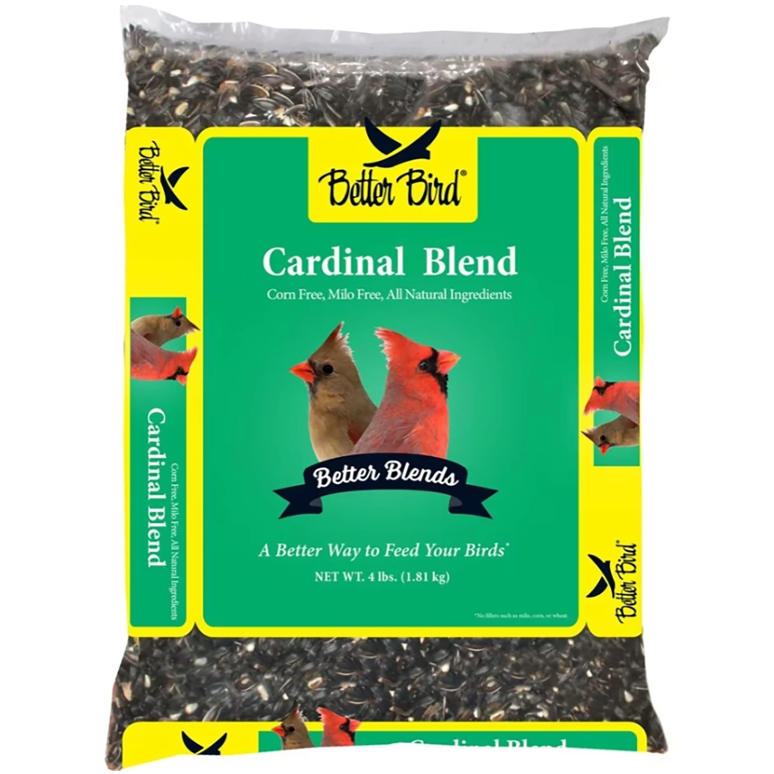 D & D COMMODITIES LTD Better Bird 4# Cardinal Blend Bird Seed — Single Unit