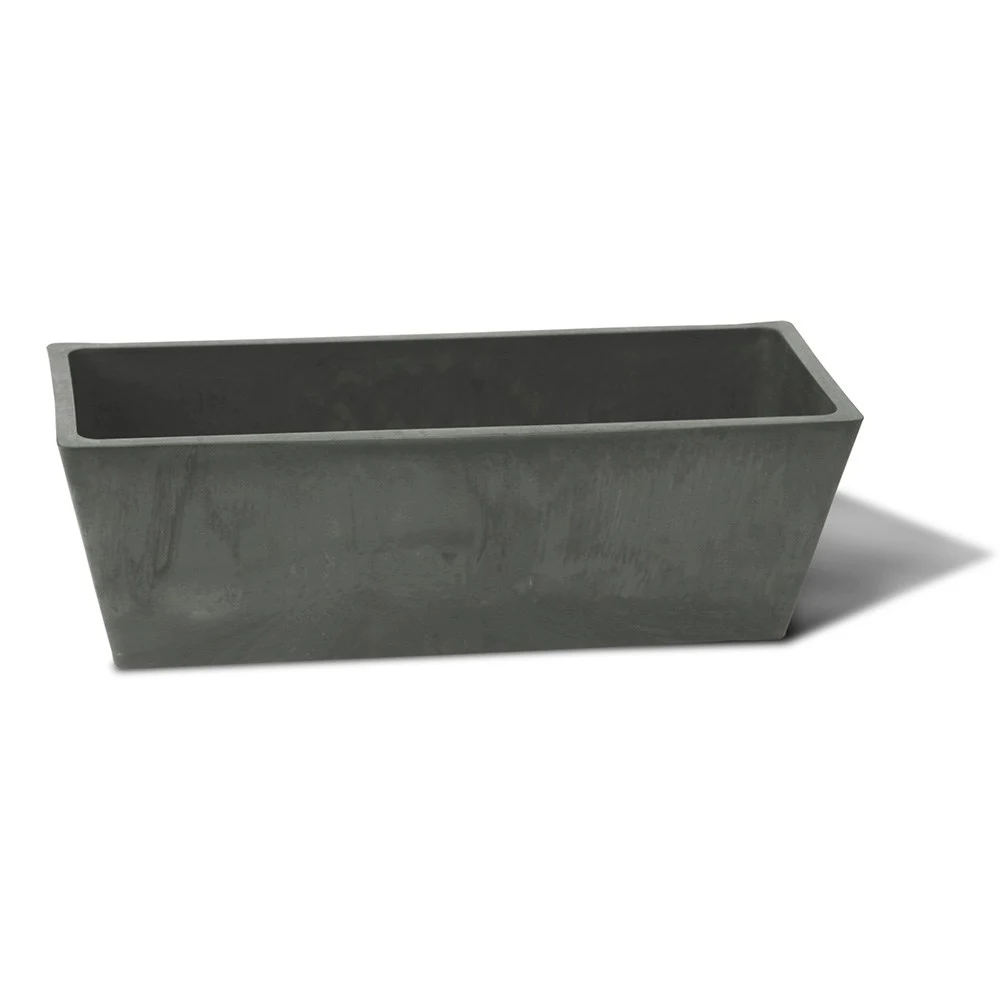 ALGREEN PRODUCTS Algreen Valencia 14"x6"x6" Window Planter Concrete — Single Unit