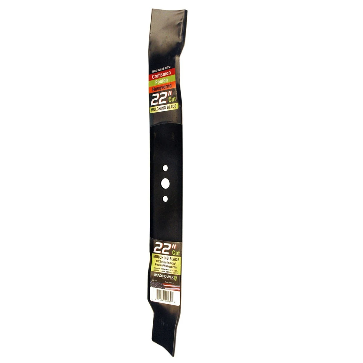 MAXPOWER PRECISION PARTS Maxpower 22" Blade Poulan/Husqvarna/Sears — Single Unit