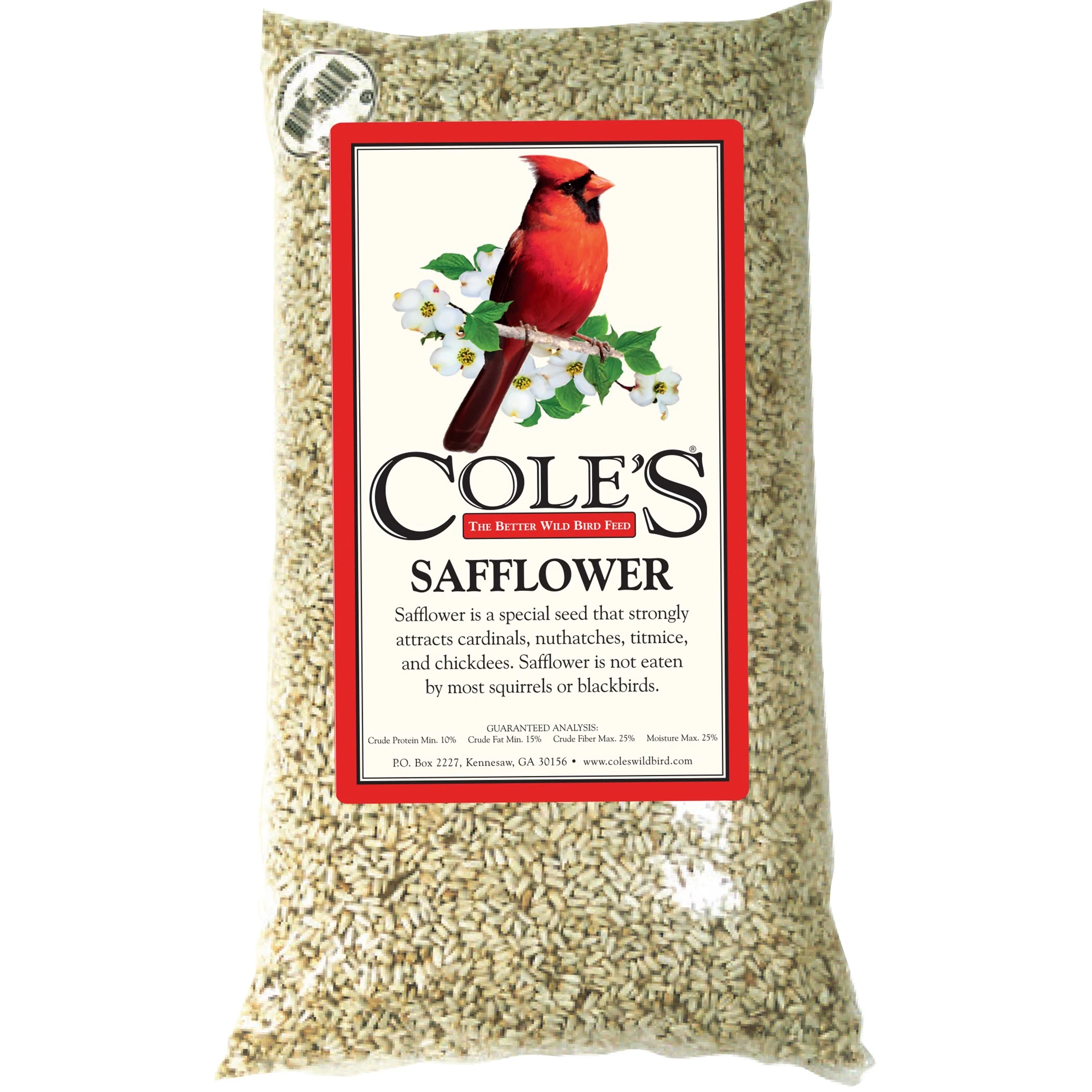 COLES WILD BIRD PRODUCTS CO Coles 10# Safflower Seed — Single Unit
