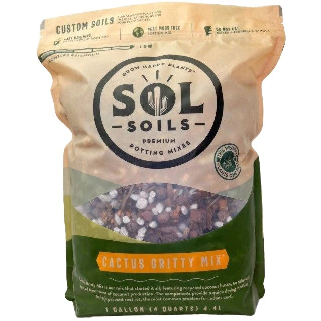 Sol Soils 4qt Cactus Gritty Mix — Single Unit