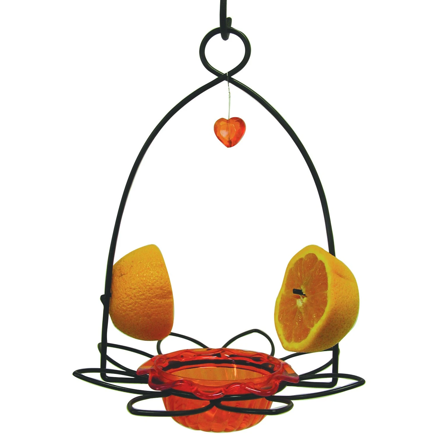 BACKYARD NATURE PRODUCTS INC Birds Choice 3oz Oriole Flower Feeder for Jelly & Fruit — Single Unit