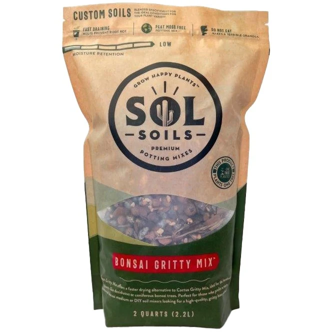 Sol Soils 2qt Bonsai Gritty Mix — Single Unit