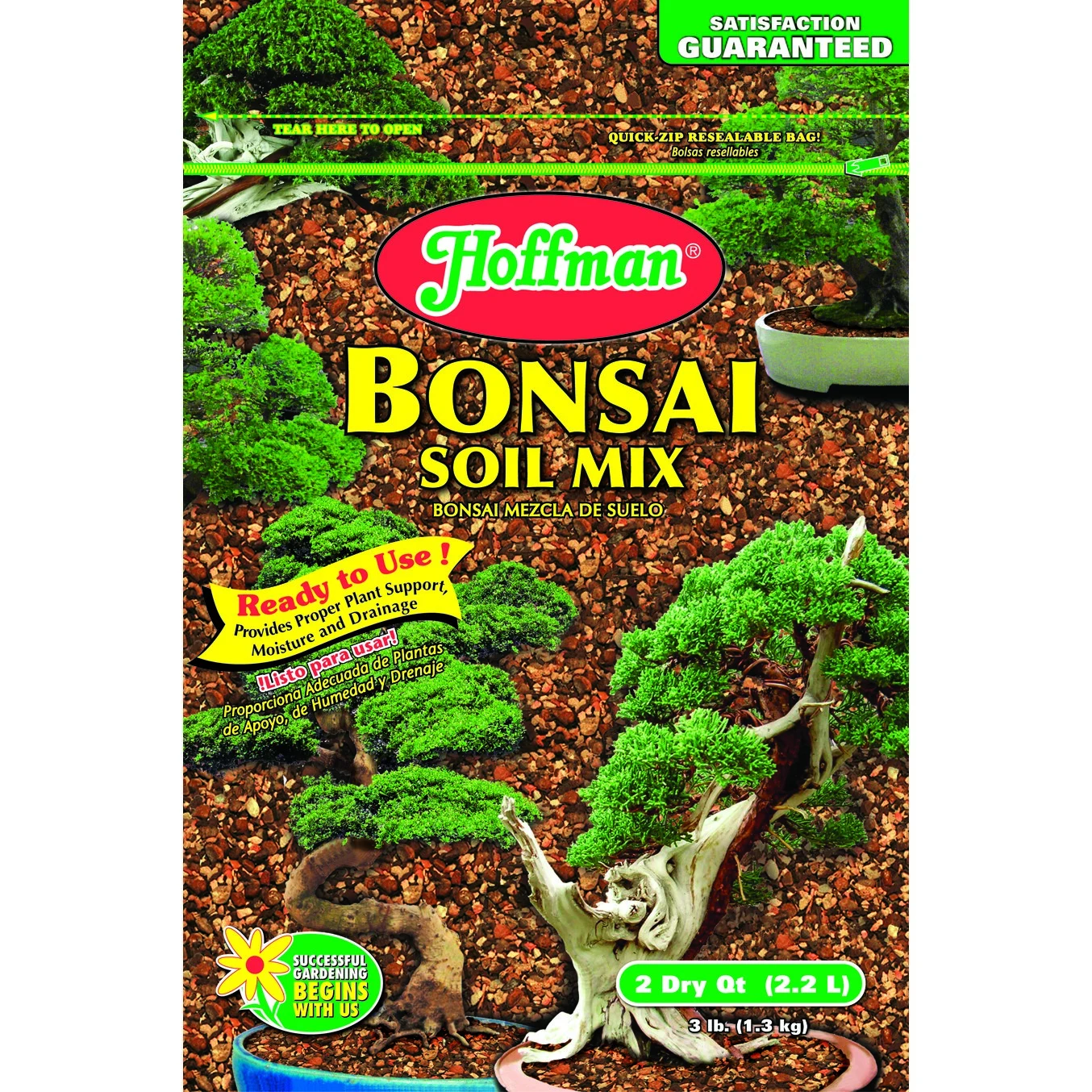 GOOD EARTH ORGANICS CORP. INC. Hoffman 2qt Bonsai Soil Mix — Single Unit