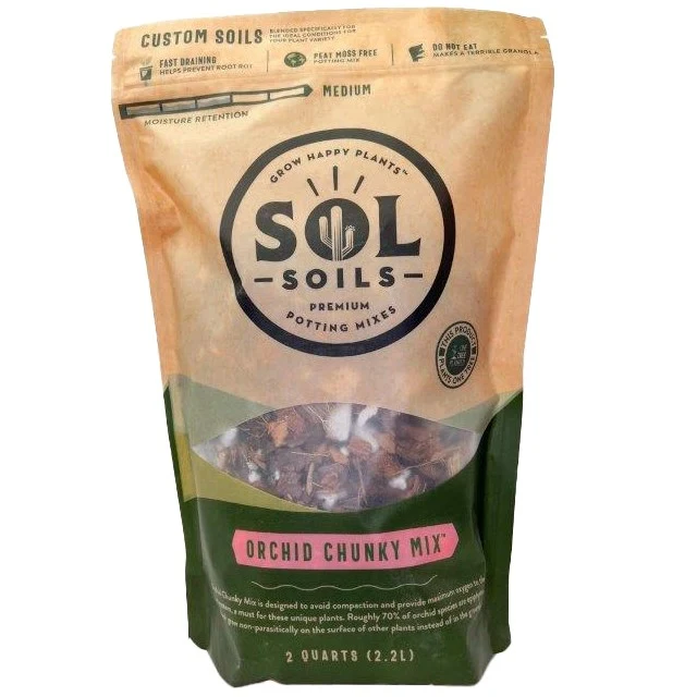 Sol Soils 2qt Orchid Chunky Mix — Single Unit