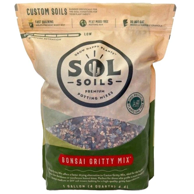 Sol Soils 4qt Bonsai Gritty Mix — Single Unit