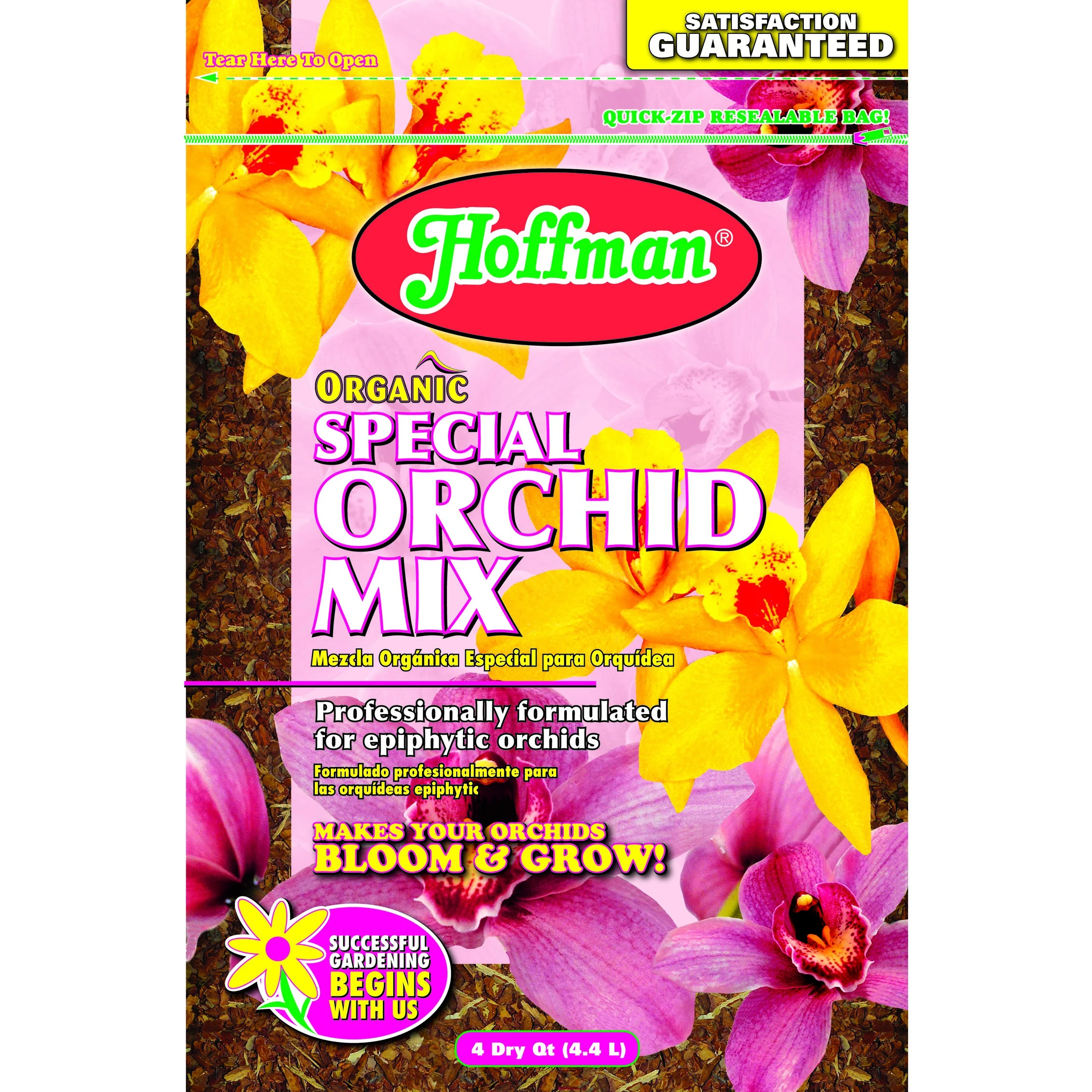 GOOD EARTH ORGANICS CORP. INC. Hoffman 4Qt Special Orchid Mix ORGANIC — Single Unit