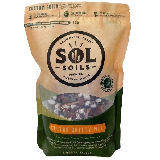 Sol Soils 1qt Cactus Gritty Mix — Single Unit