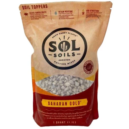 Sol Soils 1qt Topper Saharan Gold — Single Unit