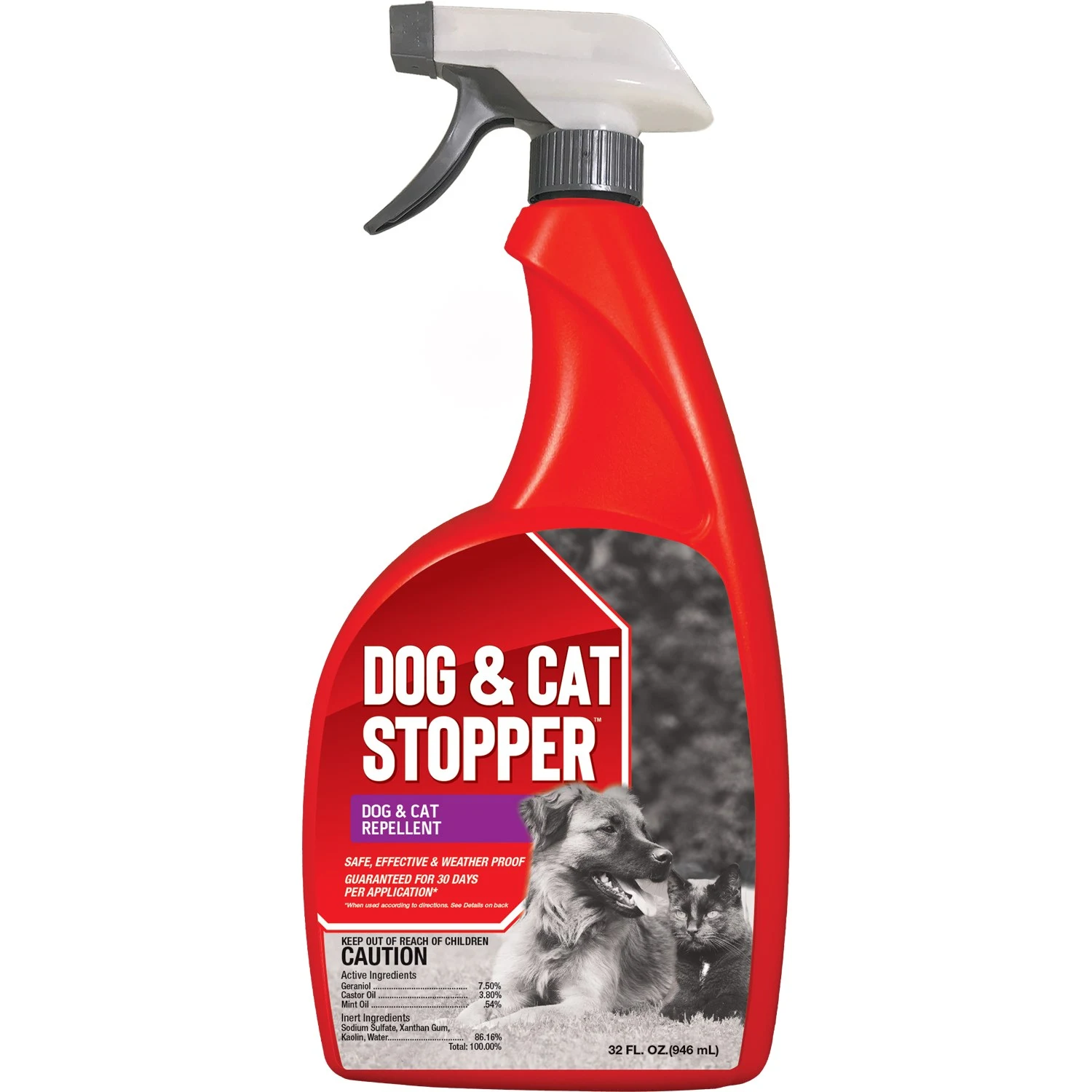 MESSINAS Dog & Cat Stopper 32oz Repellent Trigger Bottle Ready to Use — Single Unit