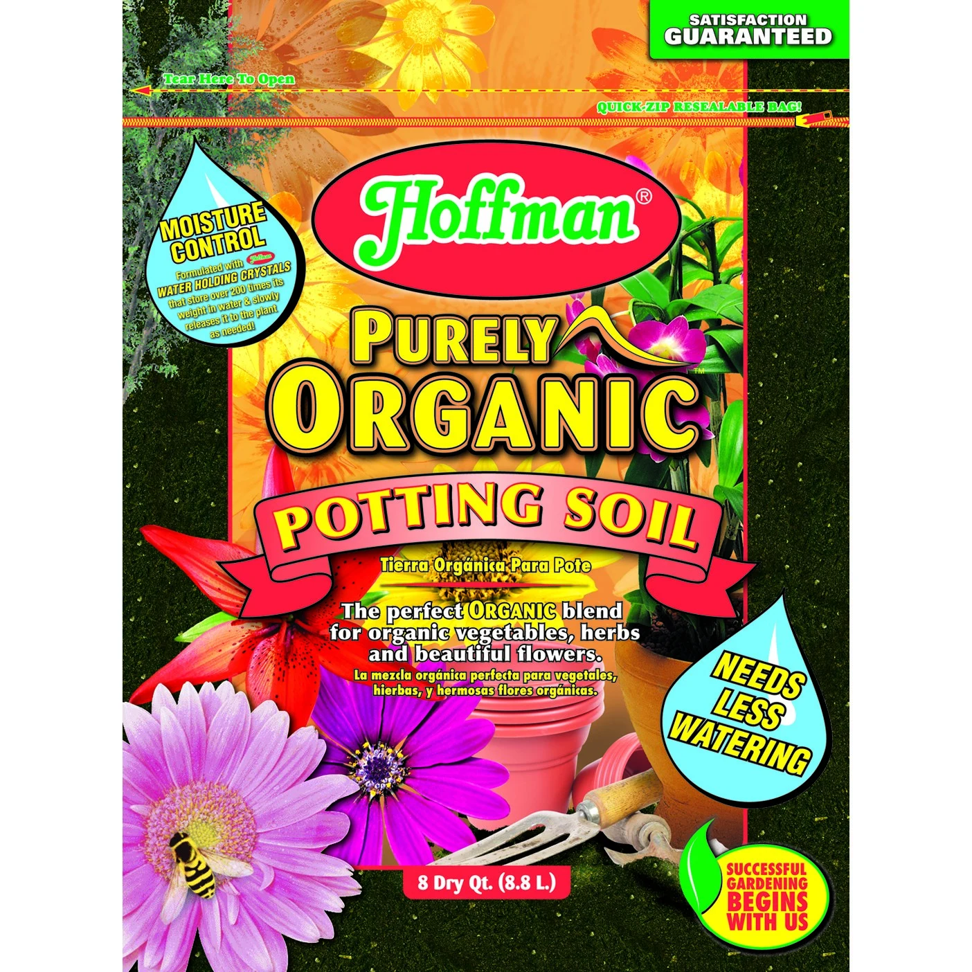 GOOD EARTH ORGANICS CORP. INC. Hoffman 8qt Organic Potting Soil — Single Unit