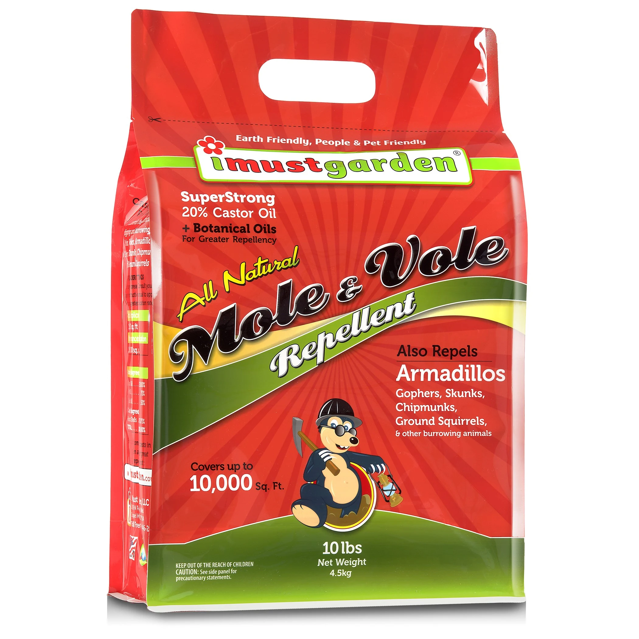 I MUST GARDEN, LLC IMG 10# Mole & Vole Granular Bag — Single Unit