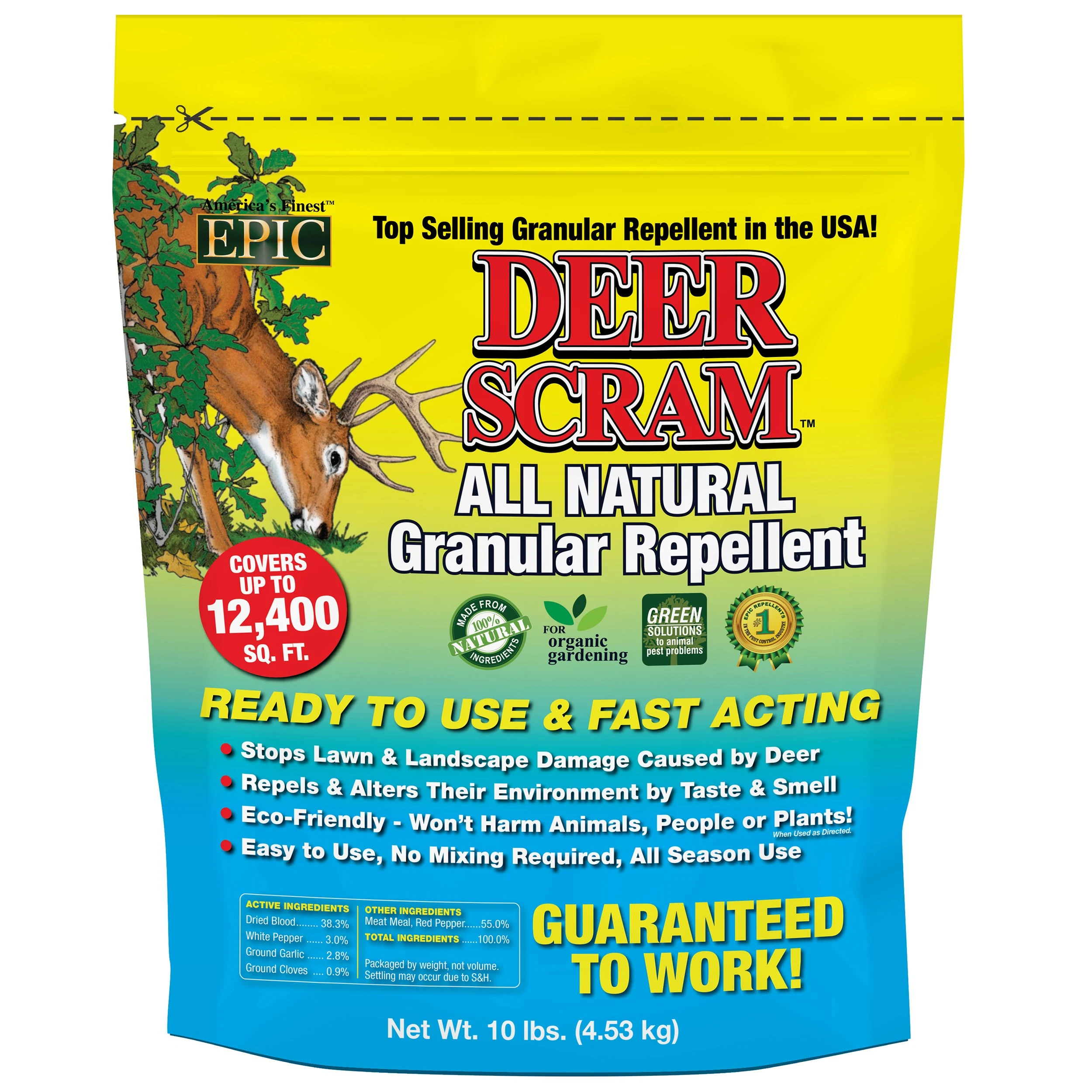 CAPFLOW BK Epic 10# Deer Scram Resealable Bag — Single Unit