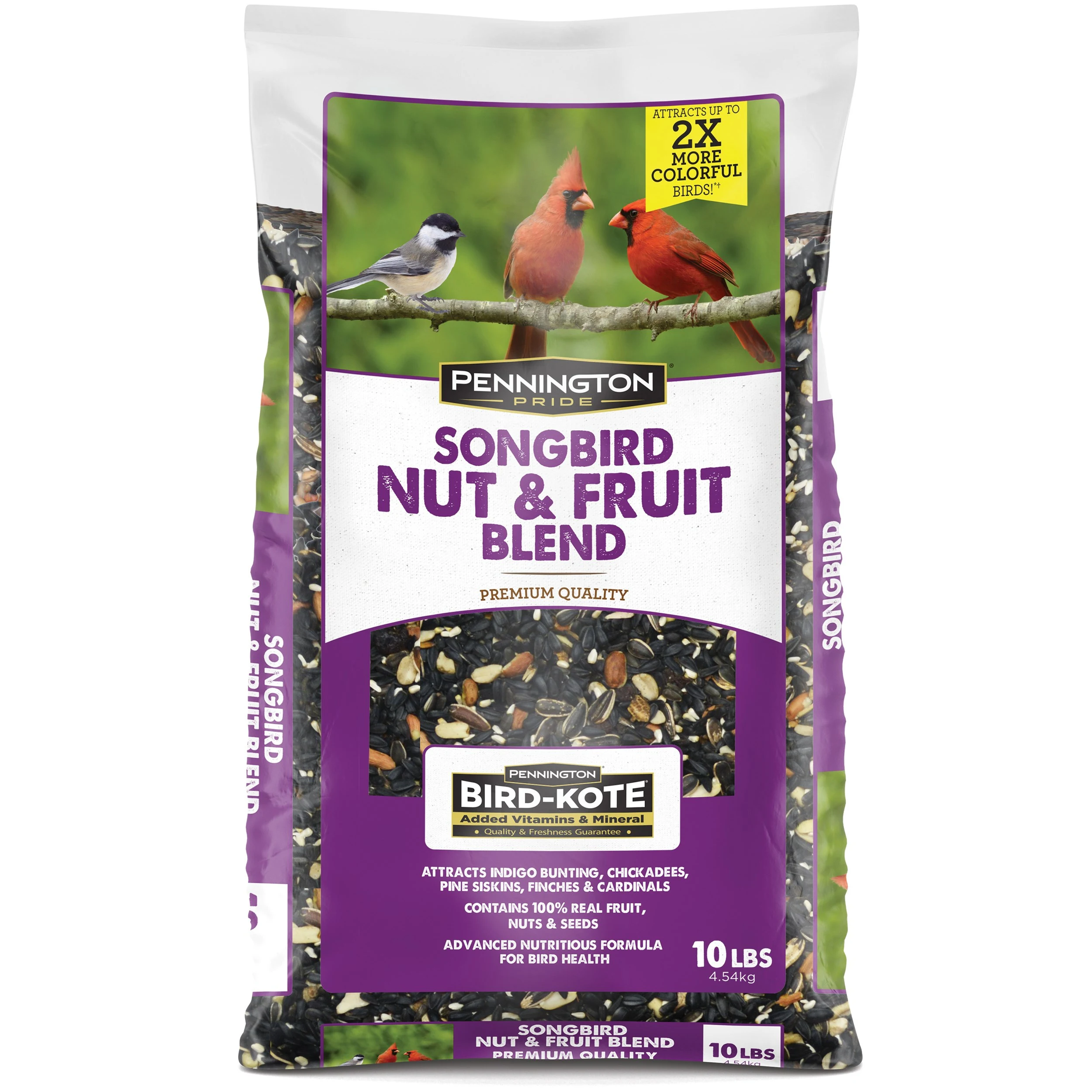 PENN PAK Penn Pride 10# Songbird Nut Fruit Blend — Single Unit