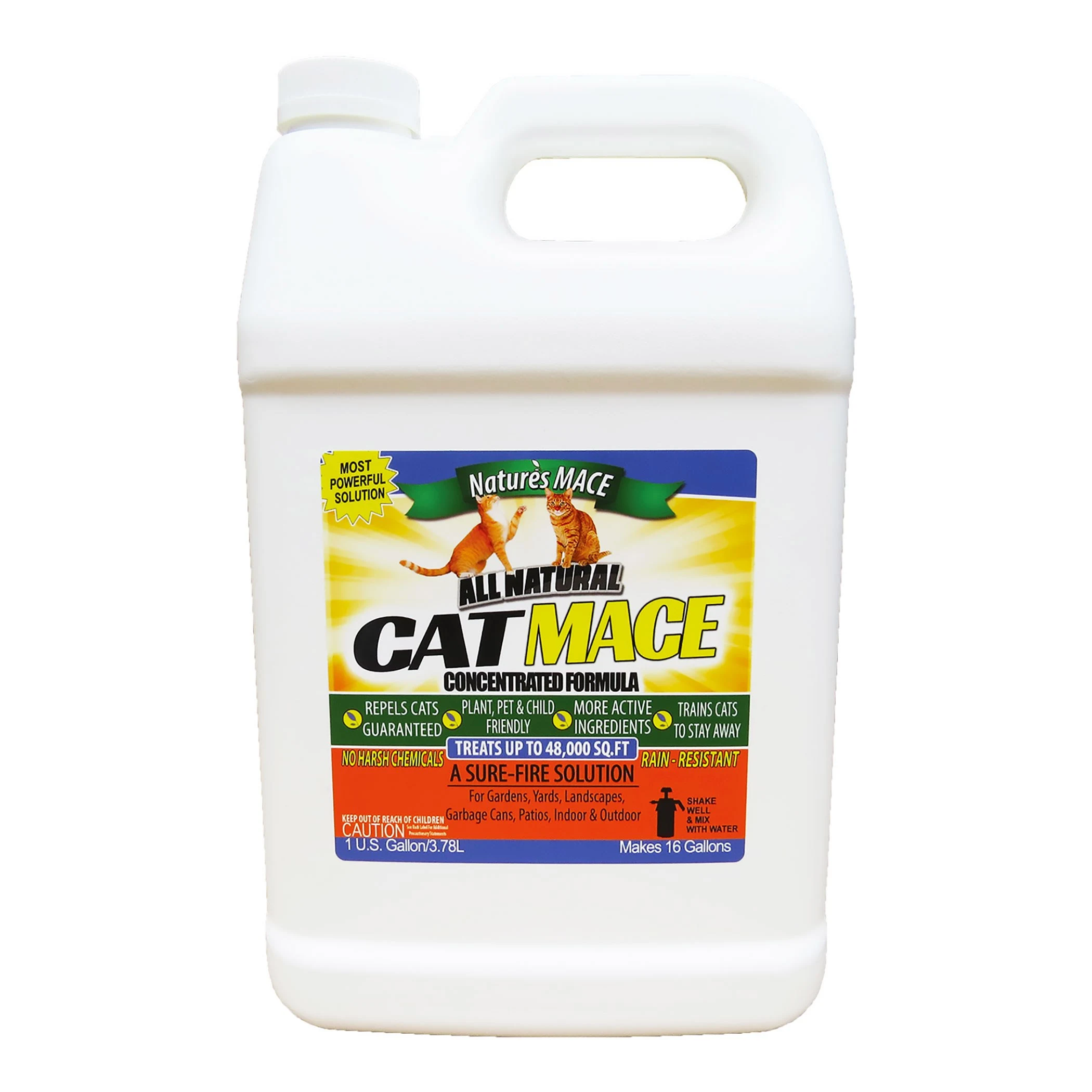 Nature's Mace 1gal Cat Repellent Concentrate — Single Unit