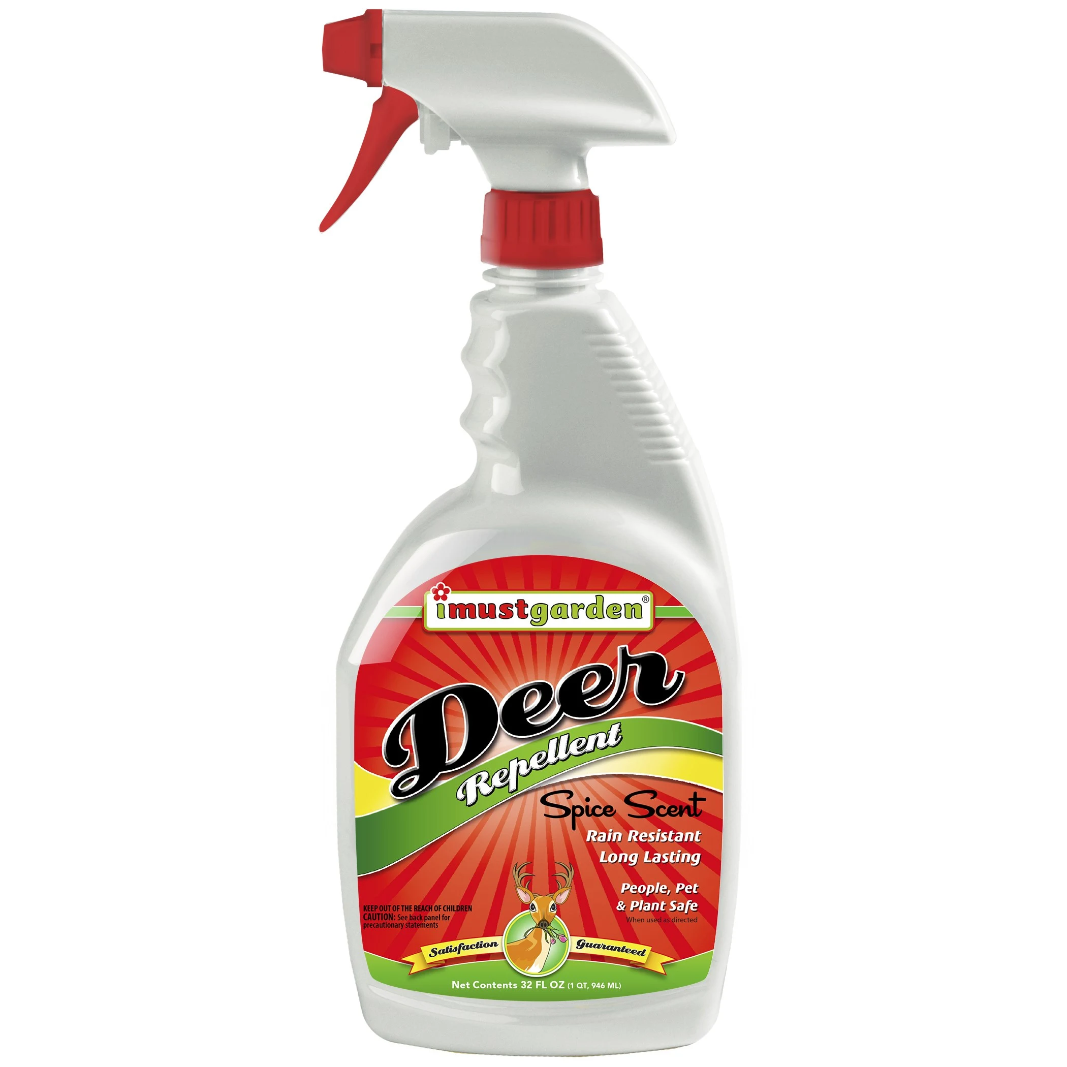 I MUST GARDEN, LLC IMG 32oz Deer Repellent All Season Spice Scent Ready to Use — Single Unit