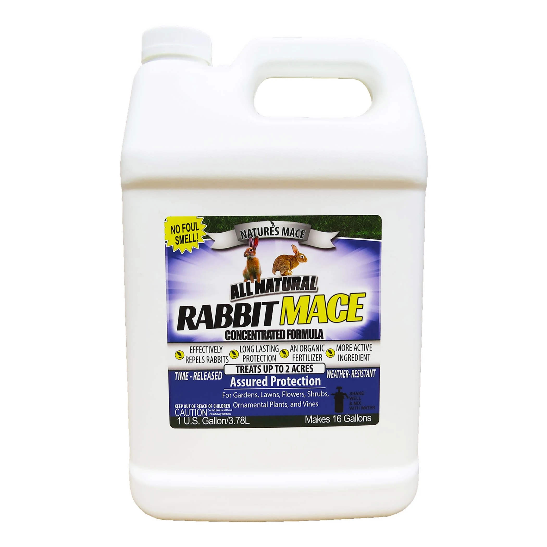 Nature's Mace 1gal Rabbit Repellent Concentrate — Single Unit