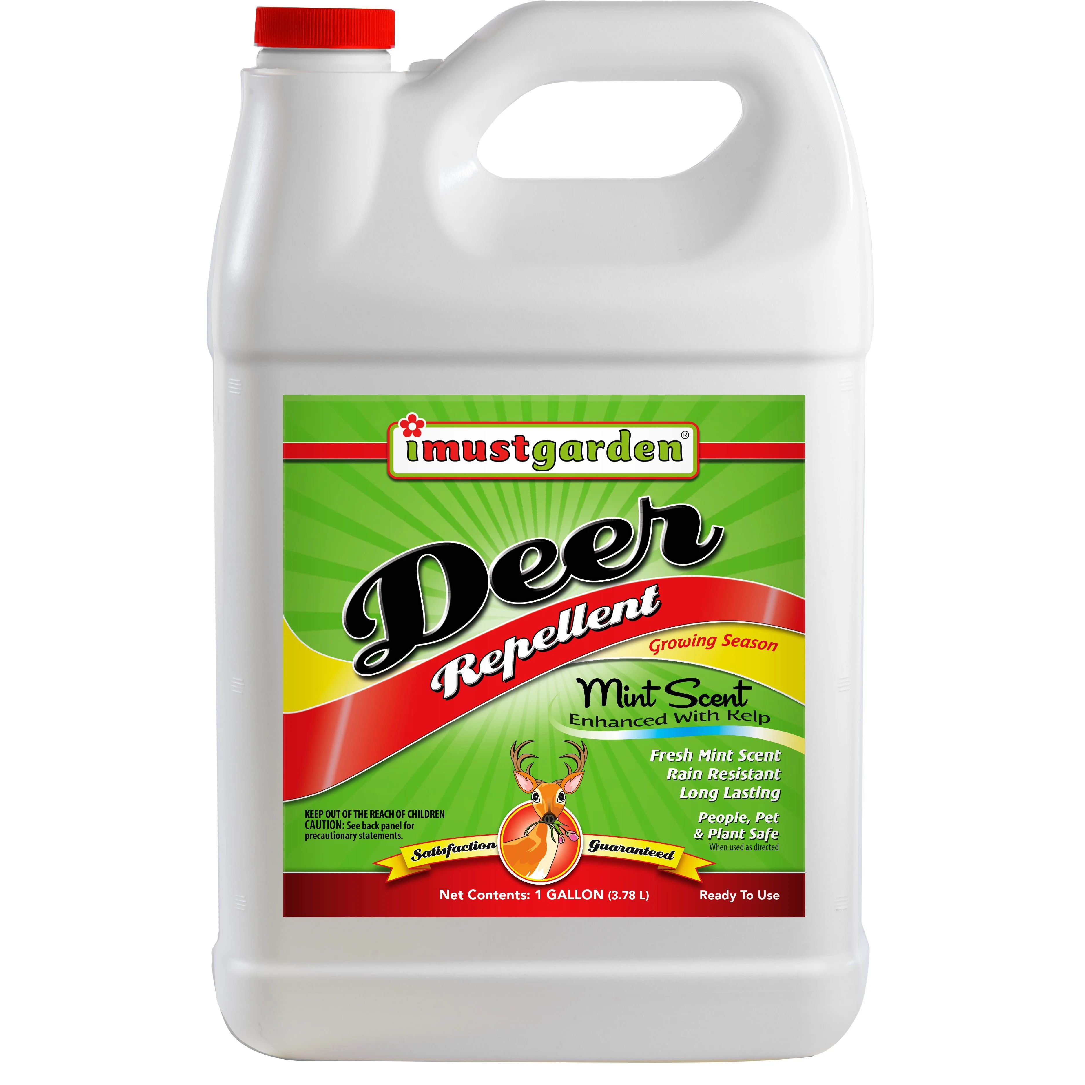I MUST GARDEN, LLC IMG 1gal Deer Repellent Mint Scent with Remote Sprayer — Single Unit