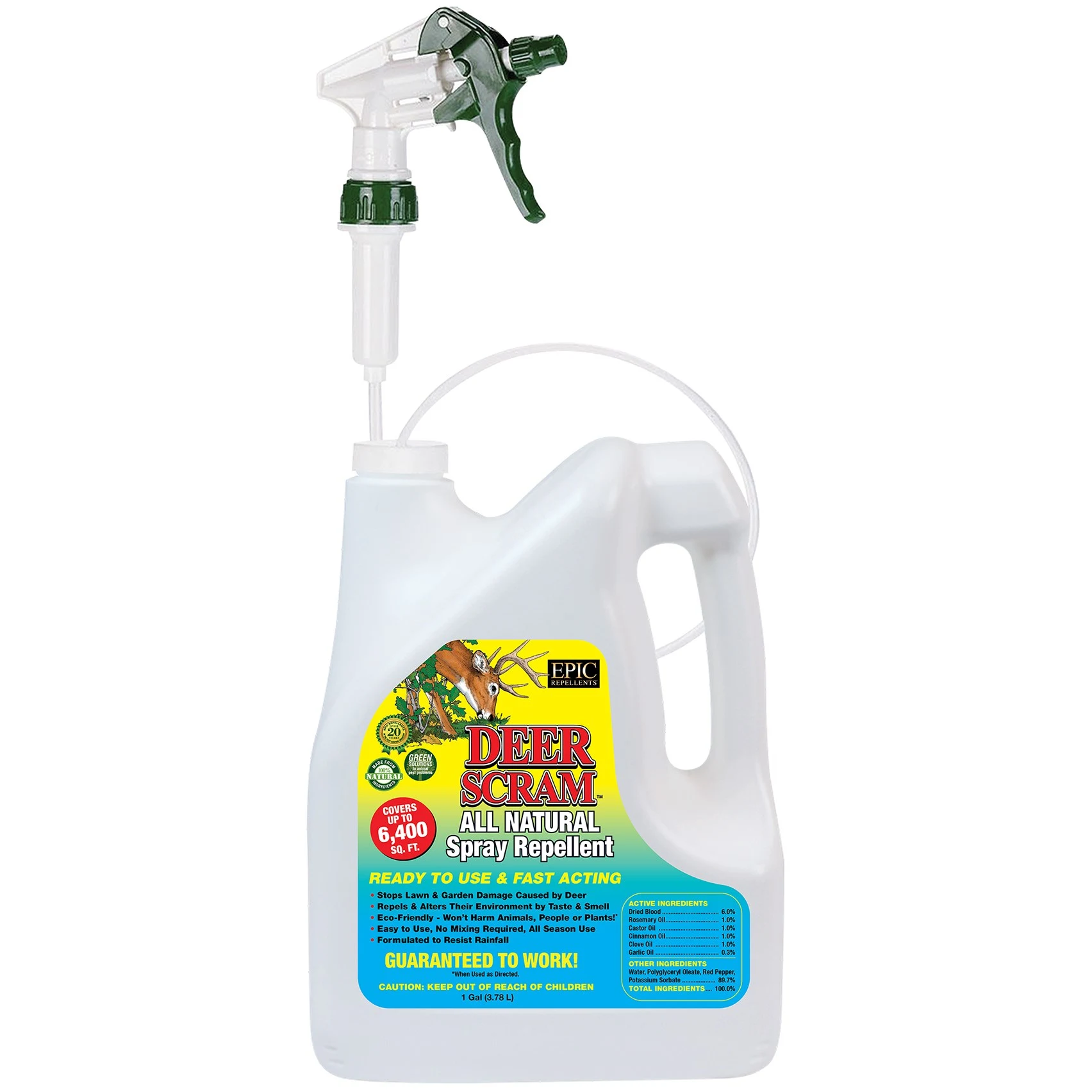CAPFLOW BK Epic 1gal Deer Scram Liquid Repellent Ready to Use — Single Unit