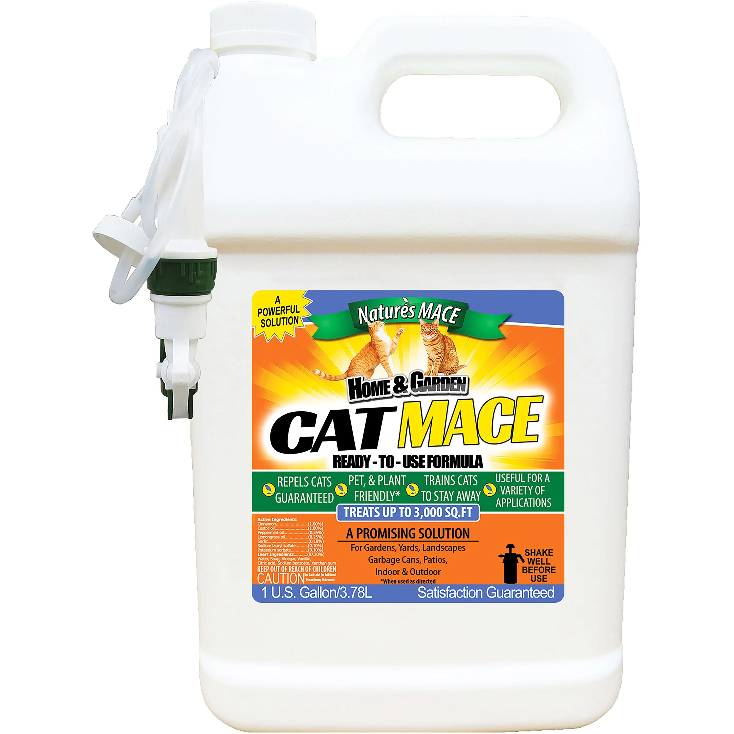Nature's Mace 1gal Cat Repellent RTU — Single Unit