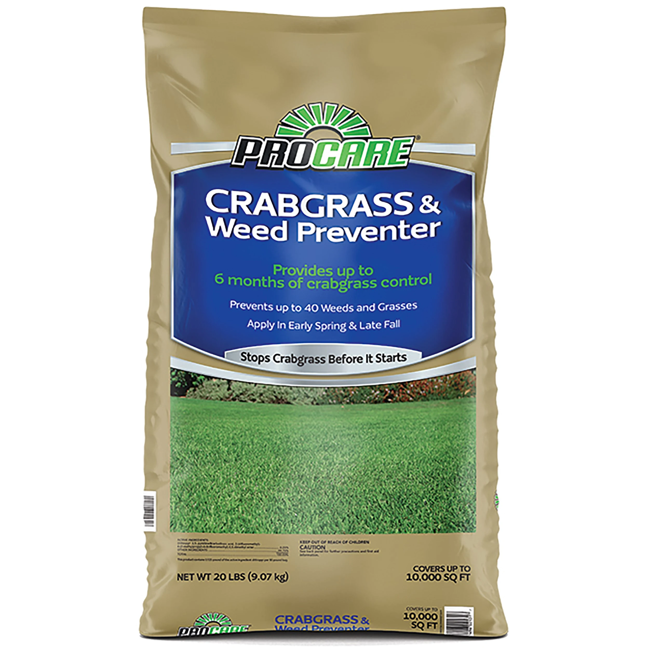 PENN PAK Pro Care 20# Crabgrass & Weed Preventer — Single Unit