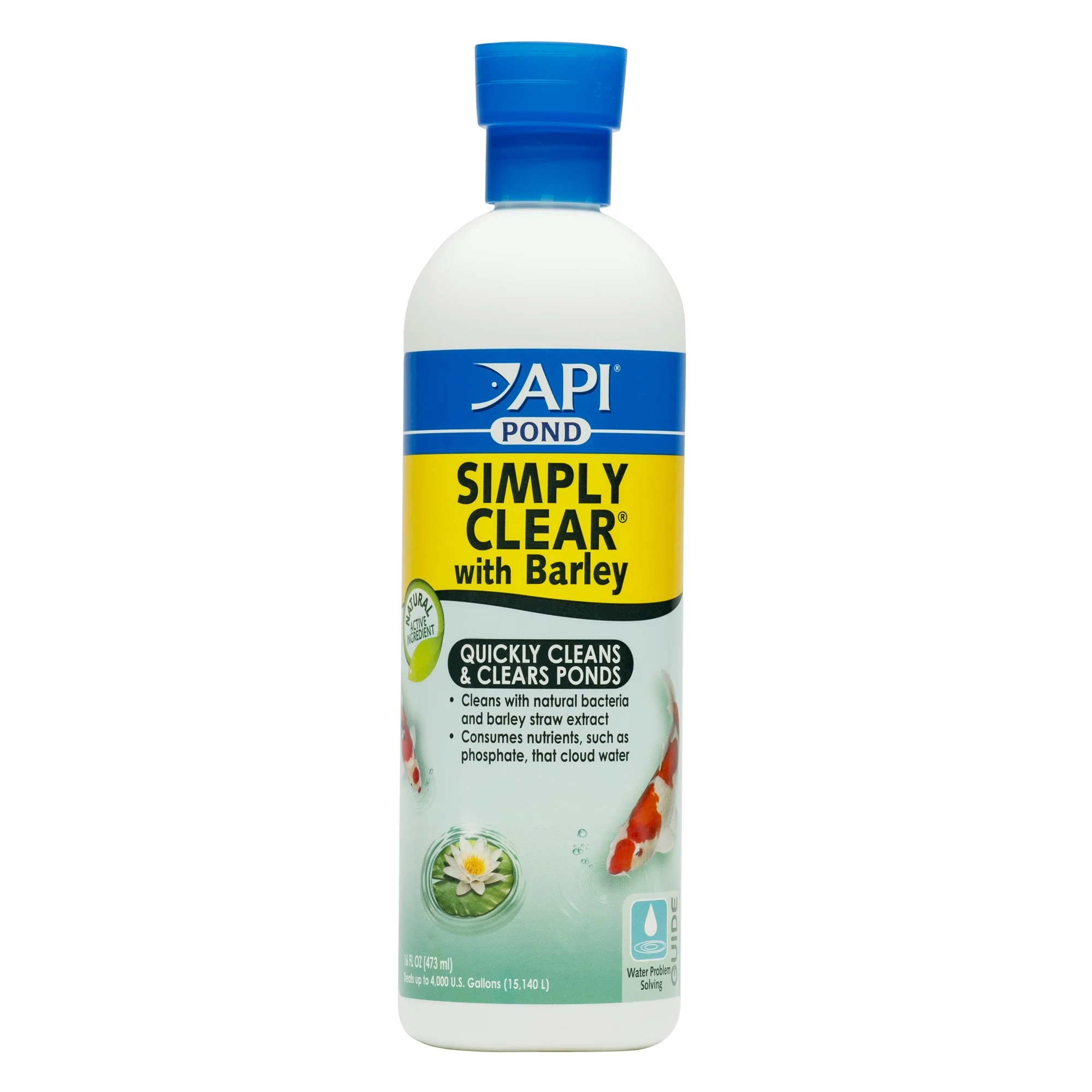 MARS FISHCARE N AMERICA INC. API Pond 16oz Simply Clear — Single Unit