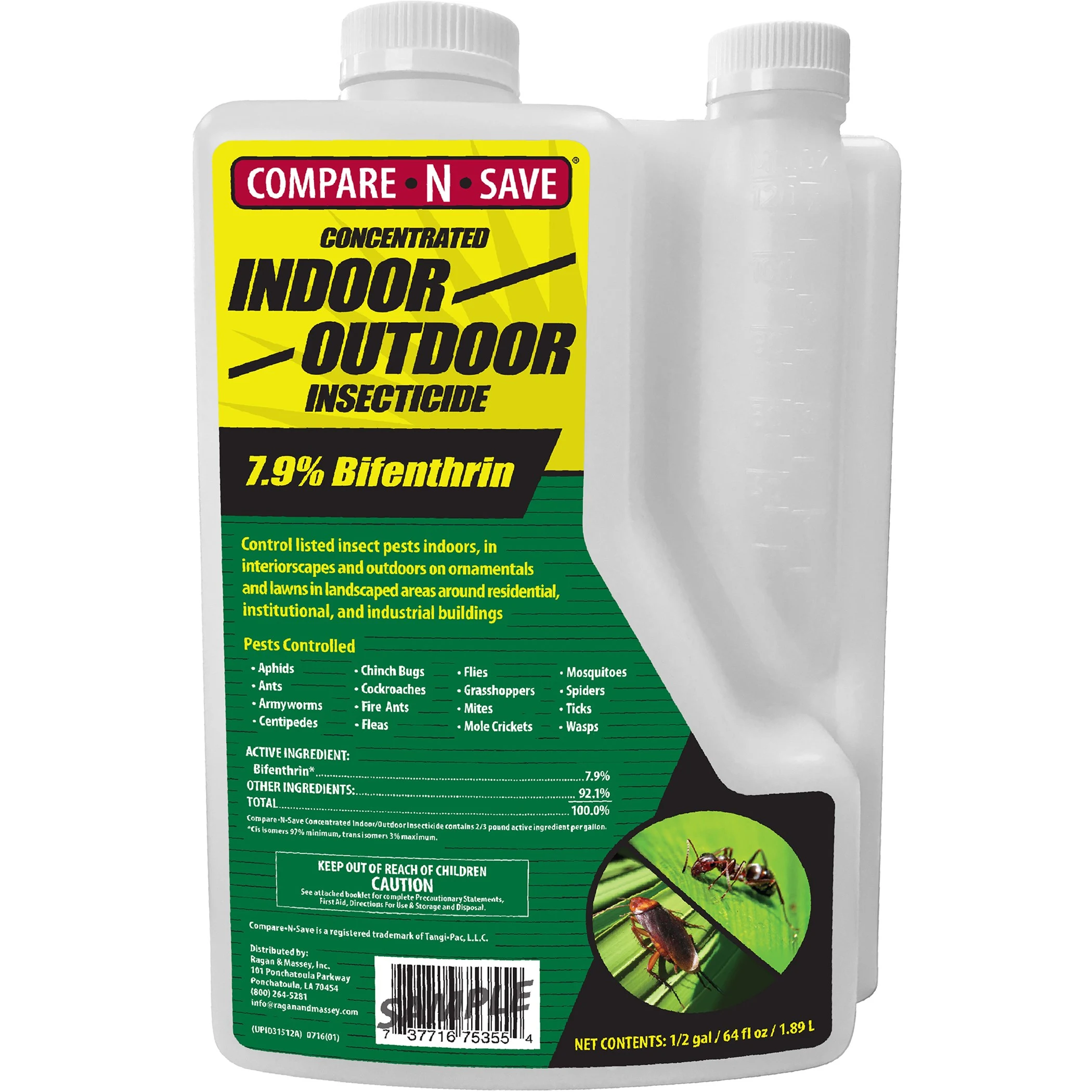 RAGAN & MASSEY RMI Comp-N-Save 64oz 7.9% Bifenthrin — Single Unit