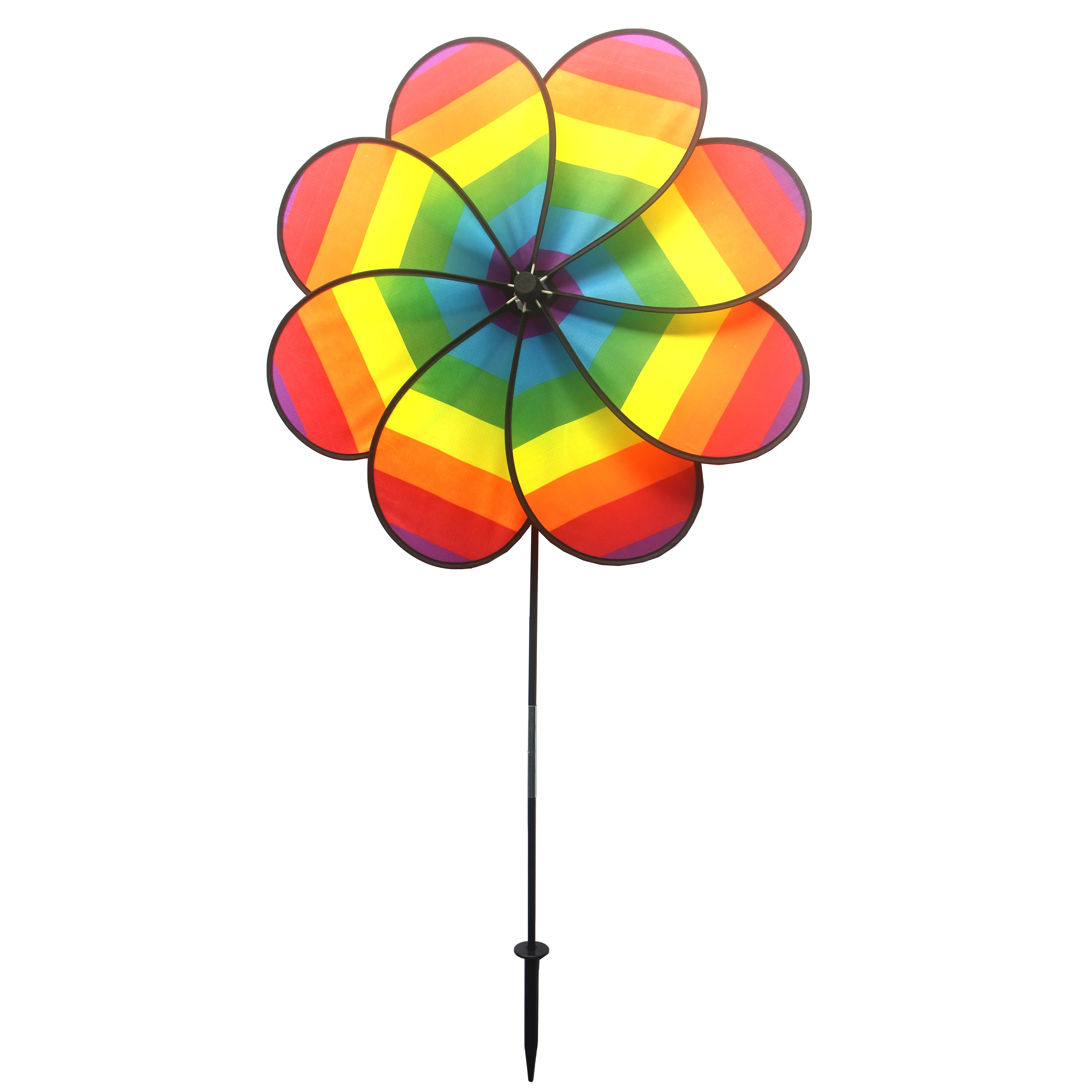 DONGGUAN HAILONG Gardener Select 25.6x47 Pinwheel Multi Rainbow — Single Unit