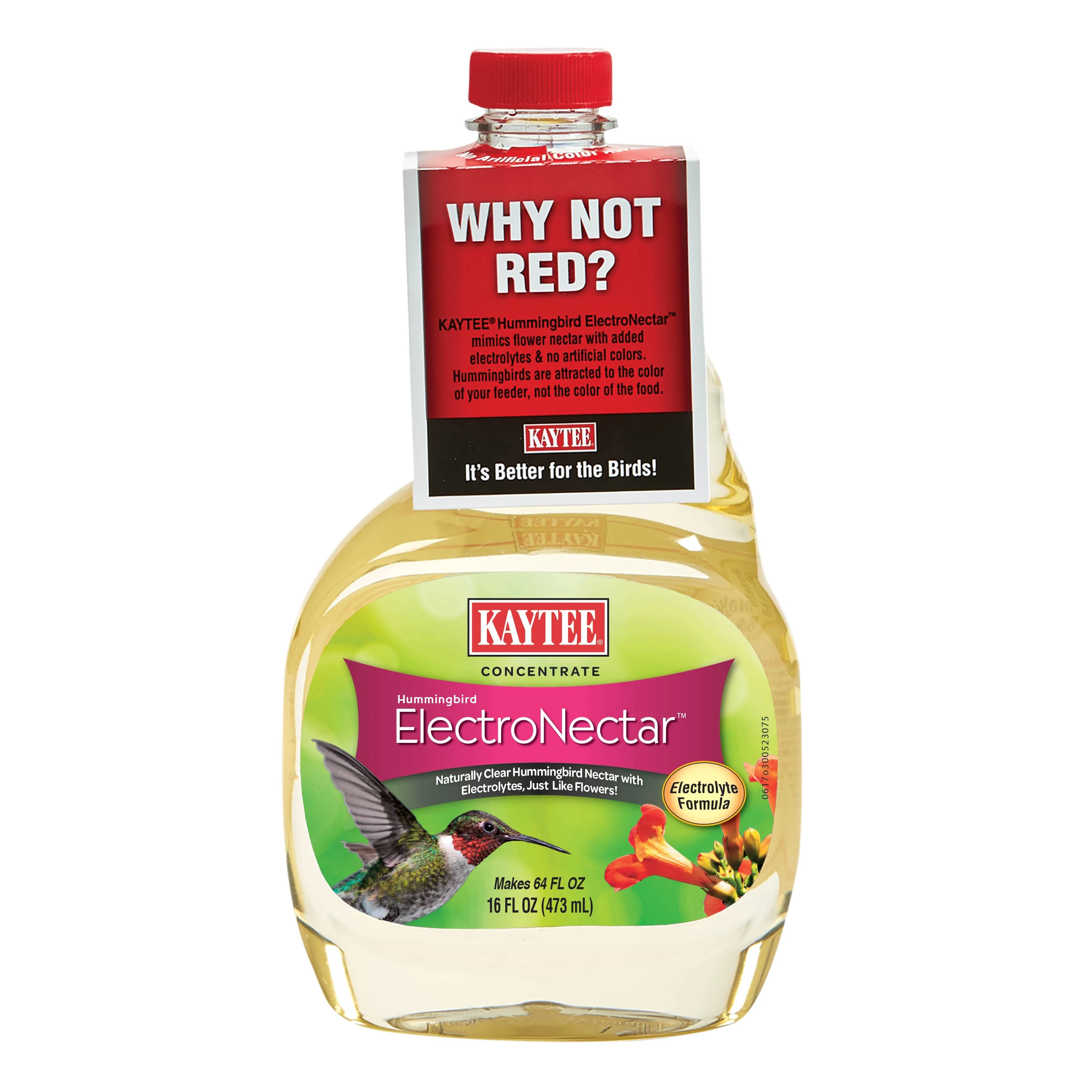 CENTRAL AVIAN AND SMALL ANIMAL Kaytee 16oz Hummingbird Electronectar Wild Bird Concentrate — Single Unit