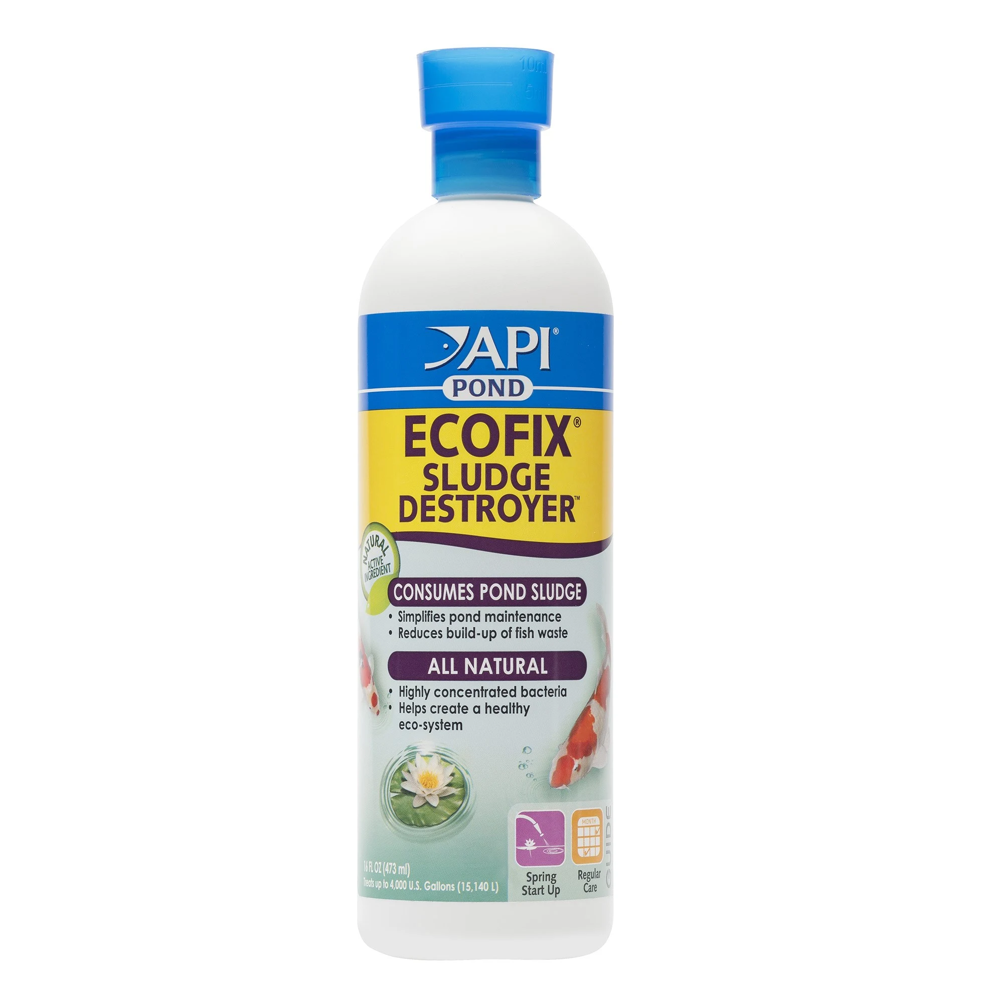 MARS FISHCARE N AMERICA INC. API Pond 16oz EcoFix Bacterial Pond Clarifier — Single Unit